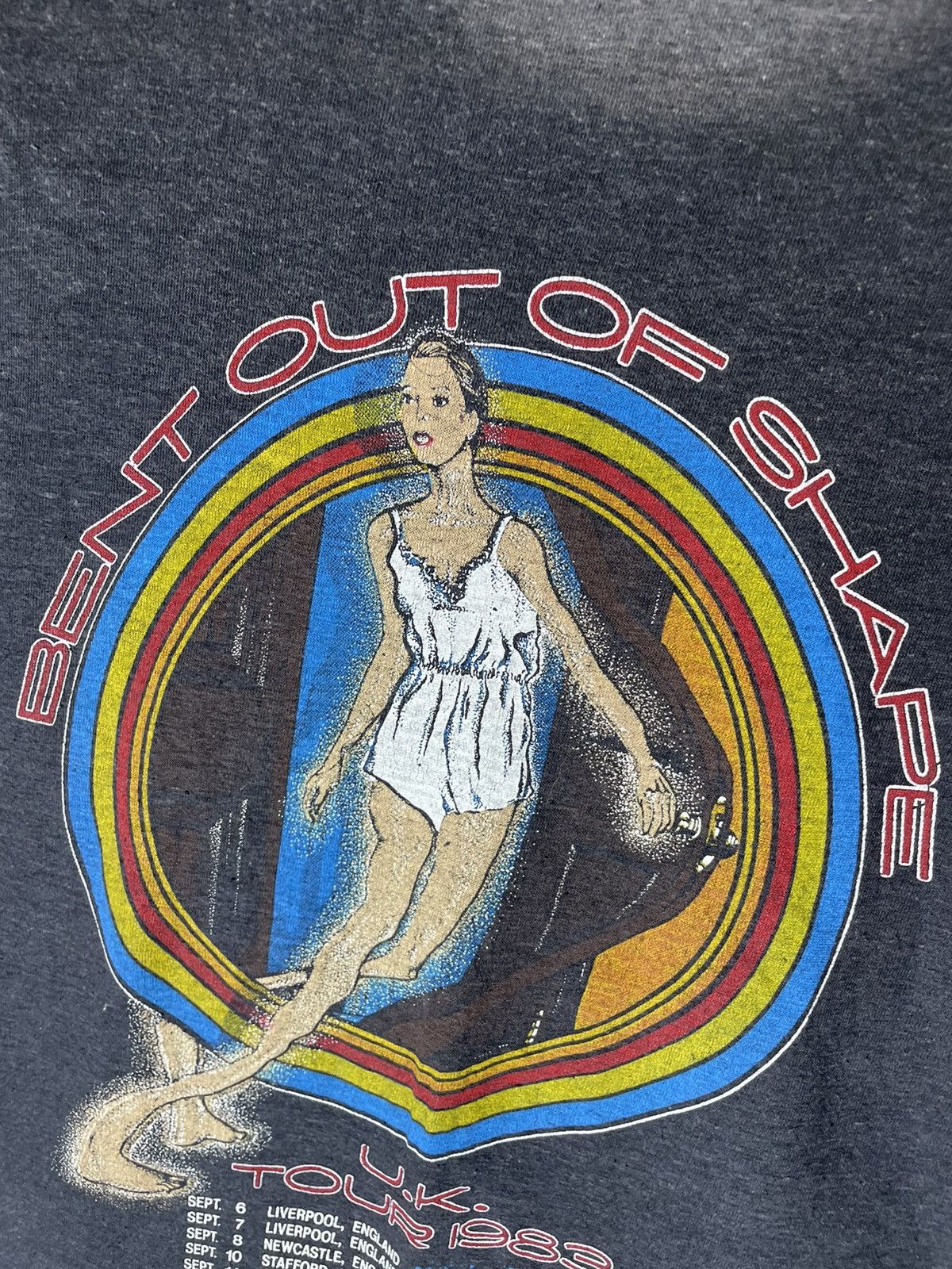 Band Tees × Vintage Rainbow 1983 RARE y2k vintage T shirt Size US S / EU 44-46 / 1 - 11 Thumbnail