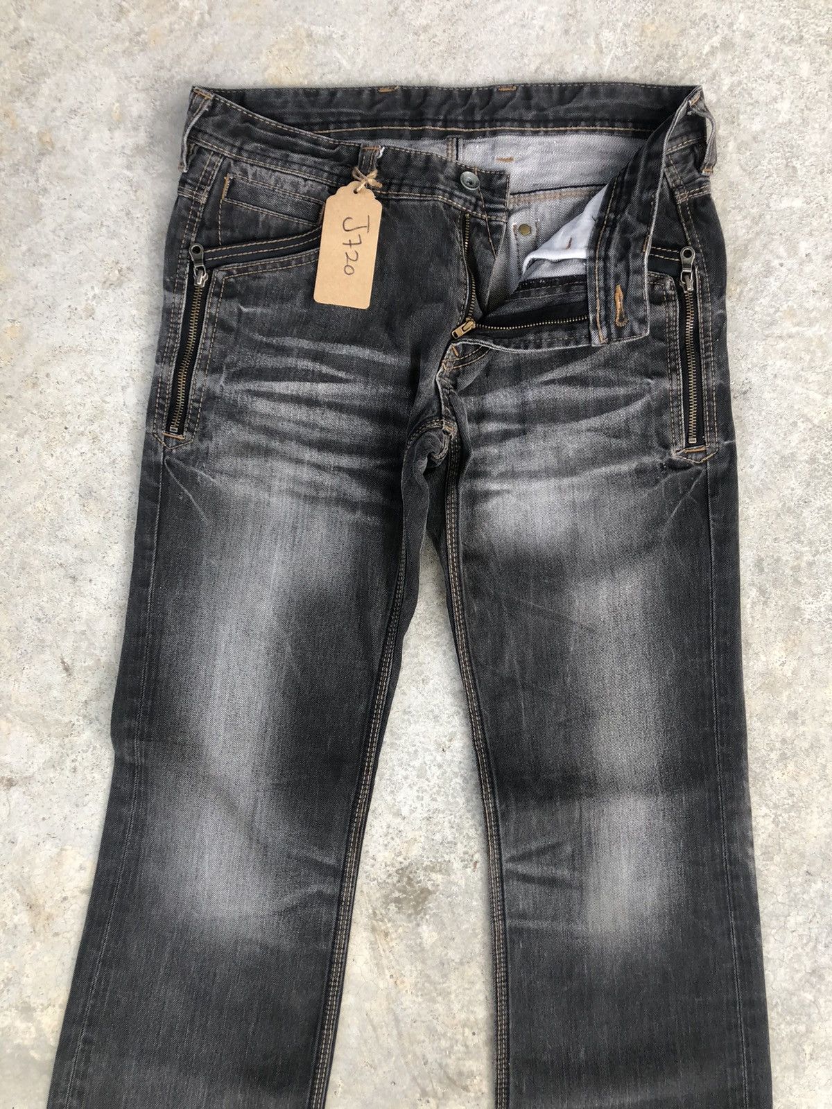 Nicole Club Japanese Nicole Flared Jeans Distressed Jeans Size US 32 / EU 48 - 3 Thumbnail
