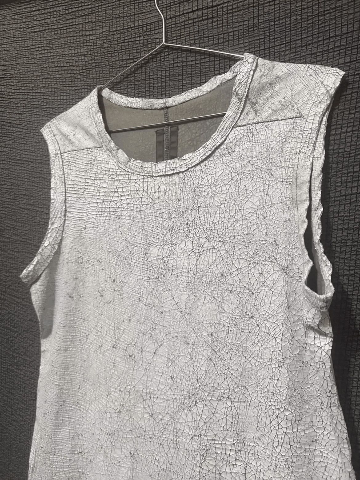 Rick Owens Rick Owens 09SS Mainline Crack Tank Top Size US XS / EU 42 / 0 - 3 Thumbnail