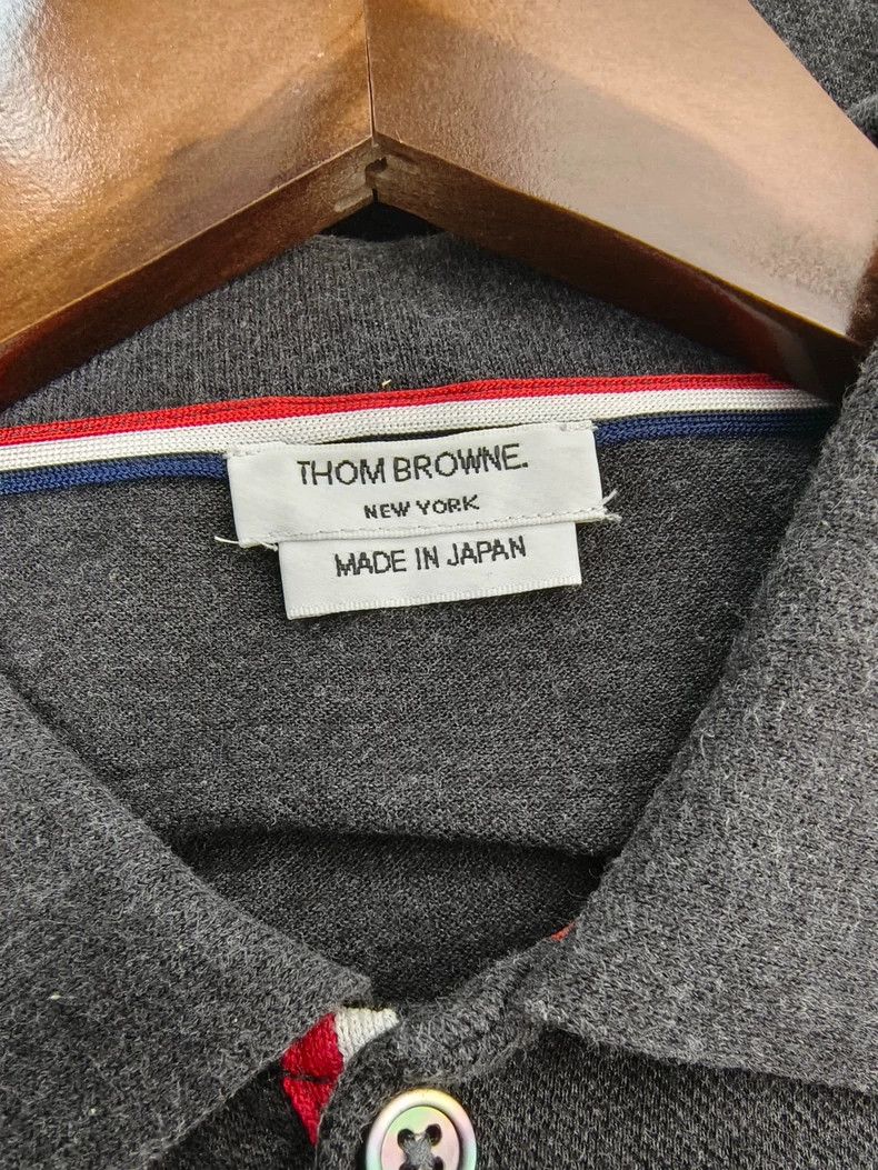 Thom Browne Thom Browne polo collar short sleeves Size US XS / EU 42 / 0 - 3 Thumbnail