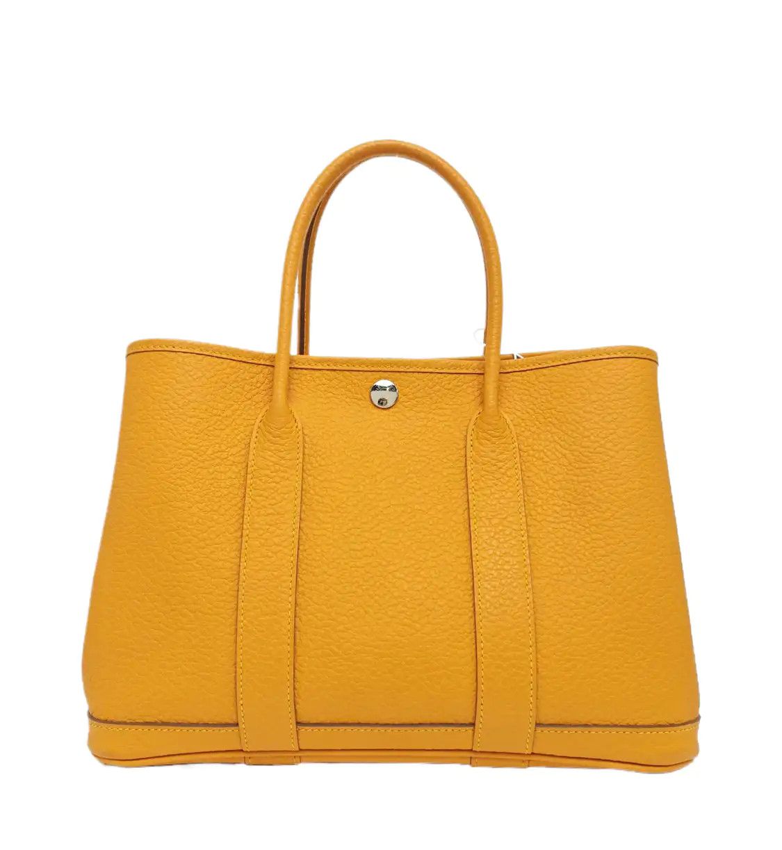 Hermes Hermes Garden Party 30 apricot yellow Negondacowhide leather Garden Party handba Size ONE SIZE - 1 Thumbnail