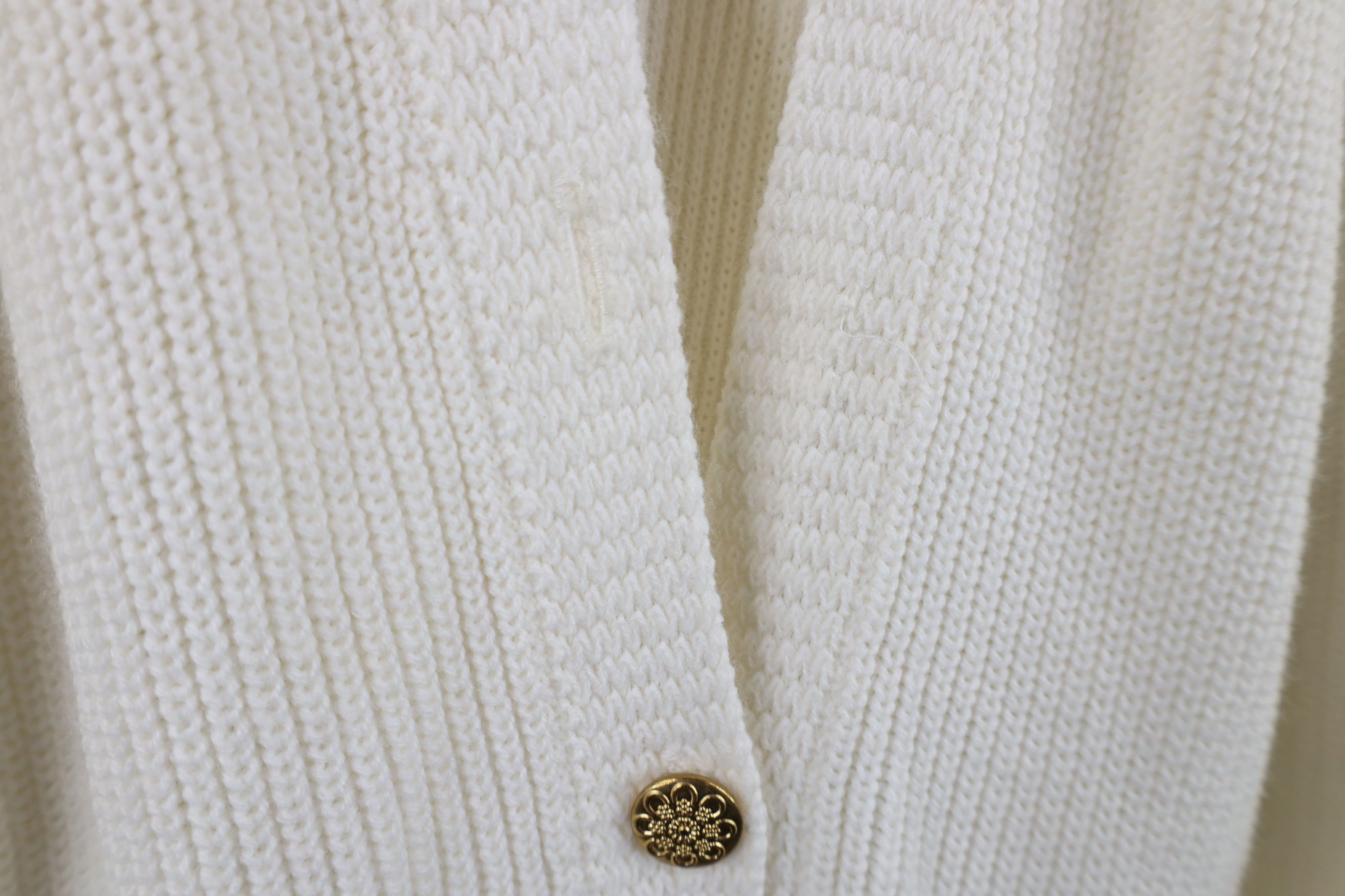 Vintage Vintage 90s Streetwear Oversized Ribbed Cardigan Sweater Size M / US 6-8 / IT 42-44 - 4 Thumbnail