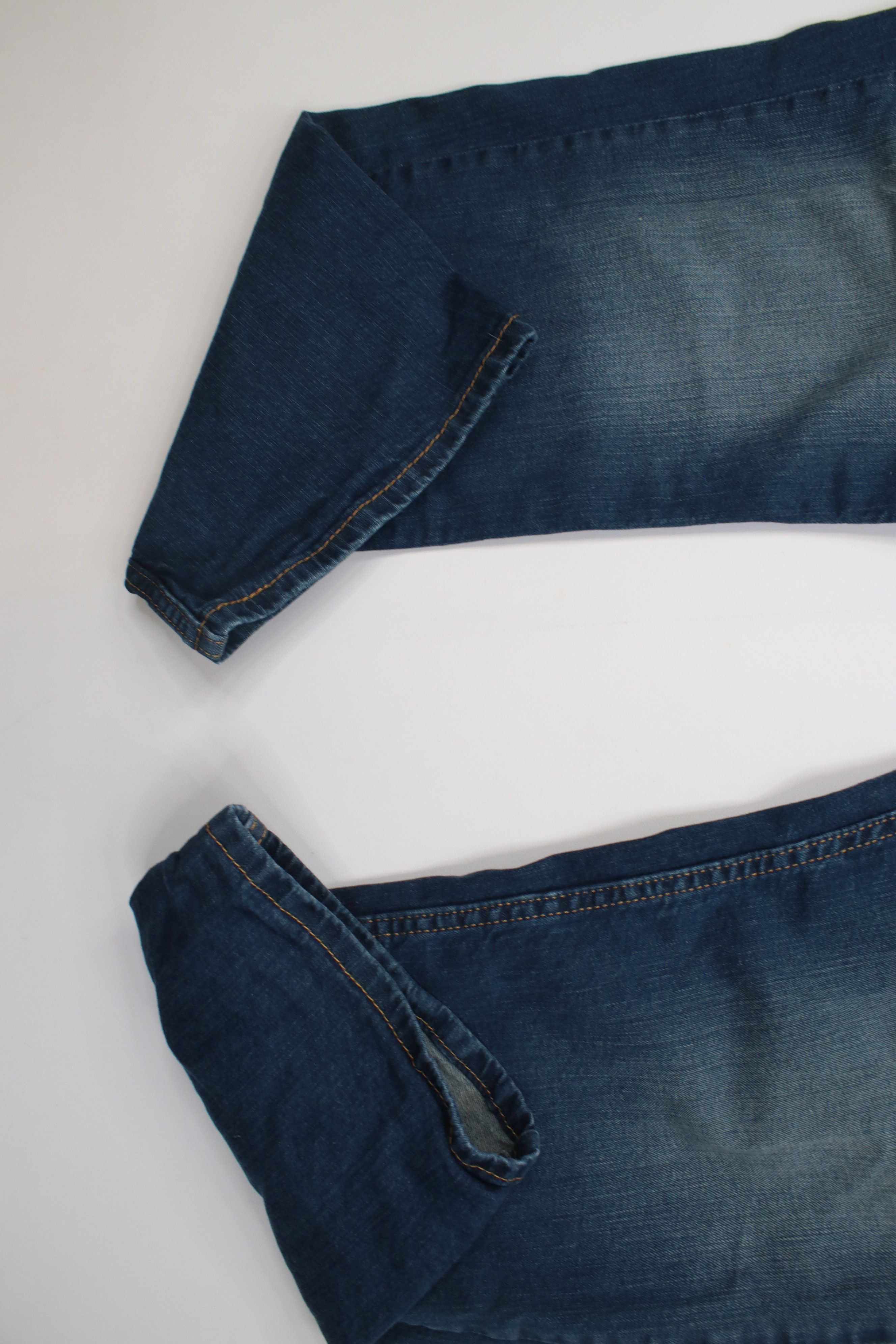 Levi's Vintage Y2K Levis 559 Straight Wide Leg Denim Jeans Blue Size US 32 / EU 48 - 5 Thumbnail