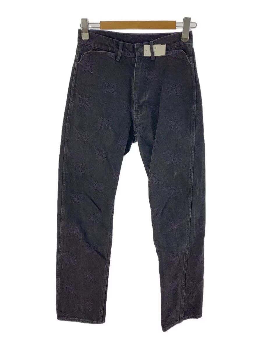 Needles Needles Papillon Jacquard Denim Pants Black Size US 28 / EU 44 - 1 Thumbnail