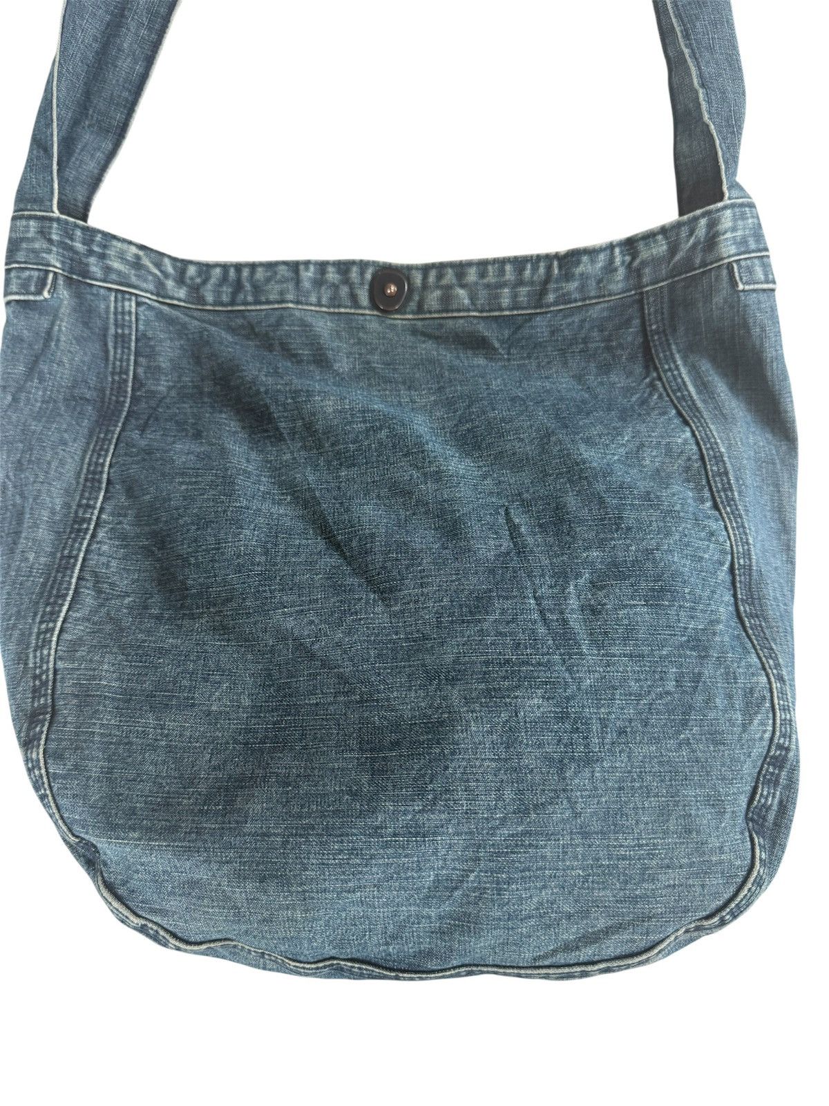 45rpm Japan Brand 45 RPM Sling Bag Denim Design Size ONE SIZE - 2 Thumbnail