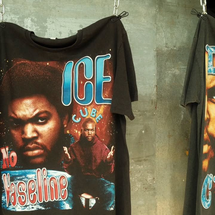Vintage Ice Cube bootleg t-shirt Size US XL / EU 56 / 4 - 4 Thumbnail