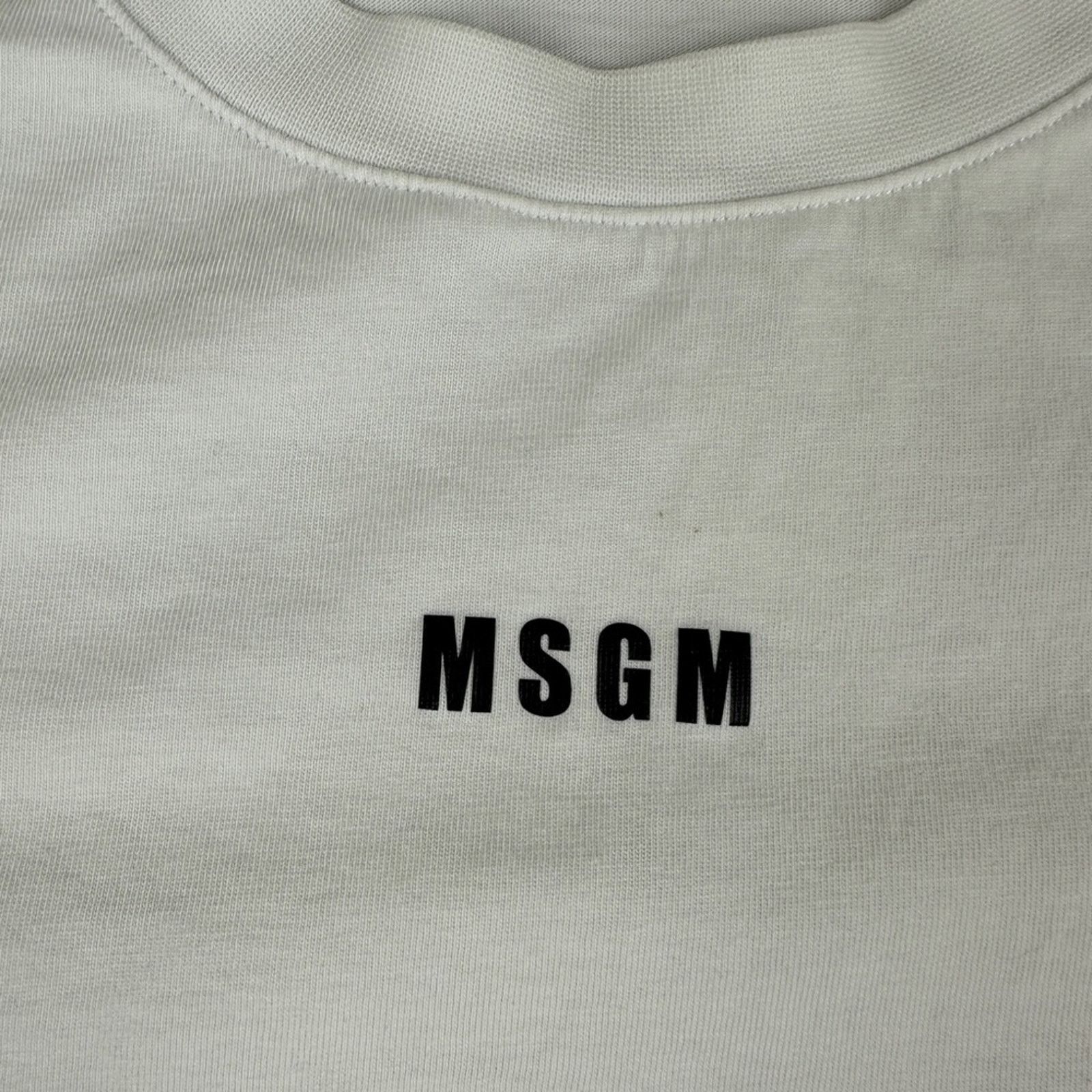 MSGM MSGM White T shirt Women’s Size M Size M / US 6-8 / IT 42-44 - 4 Thumbnail