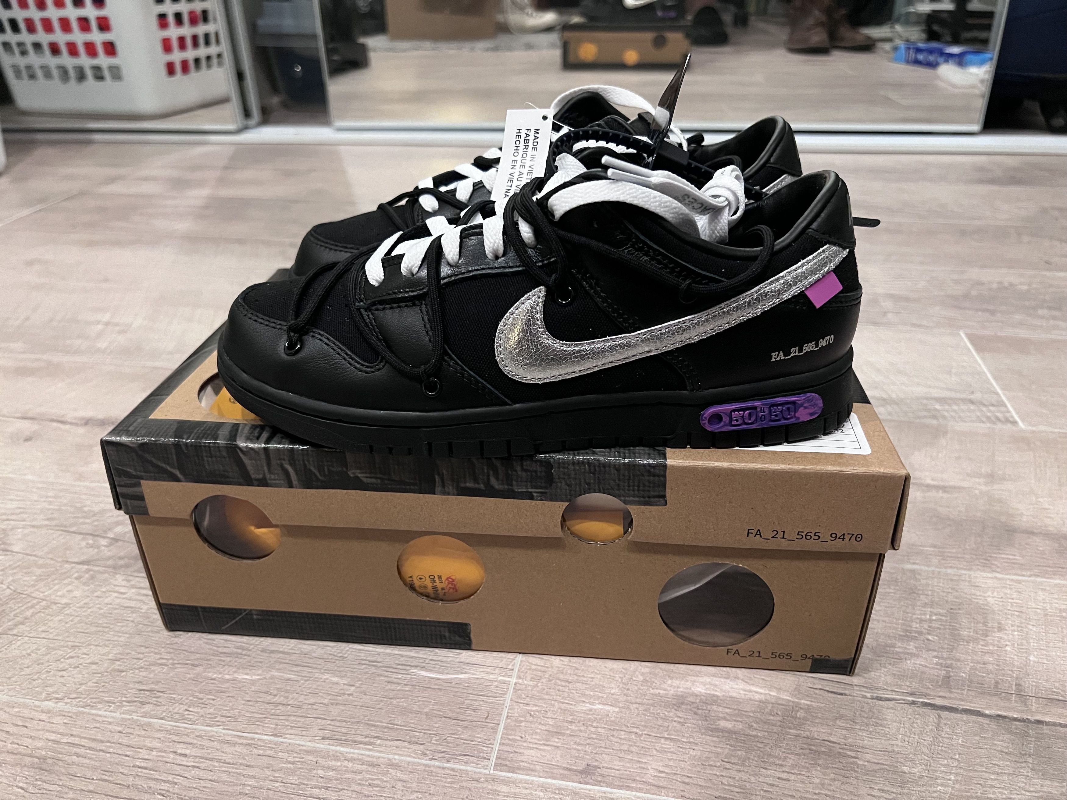 Nike Dunk Low Black White | Grailed