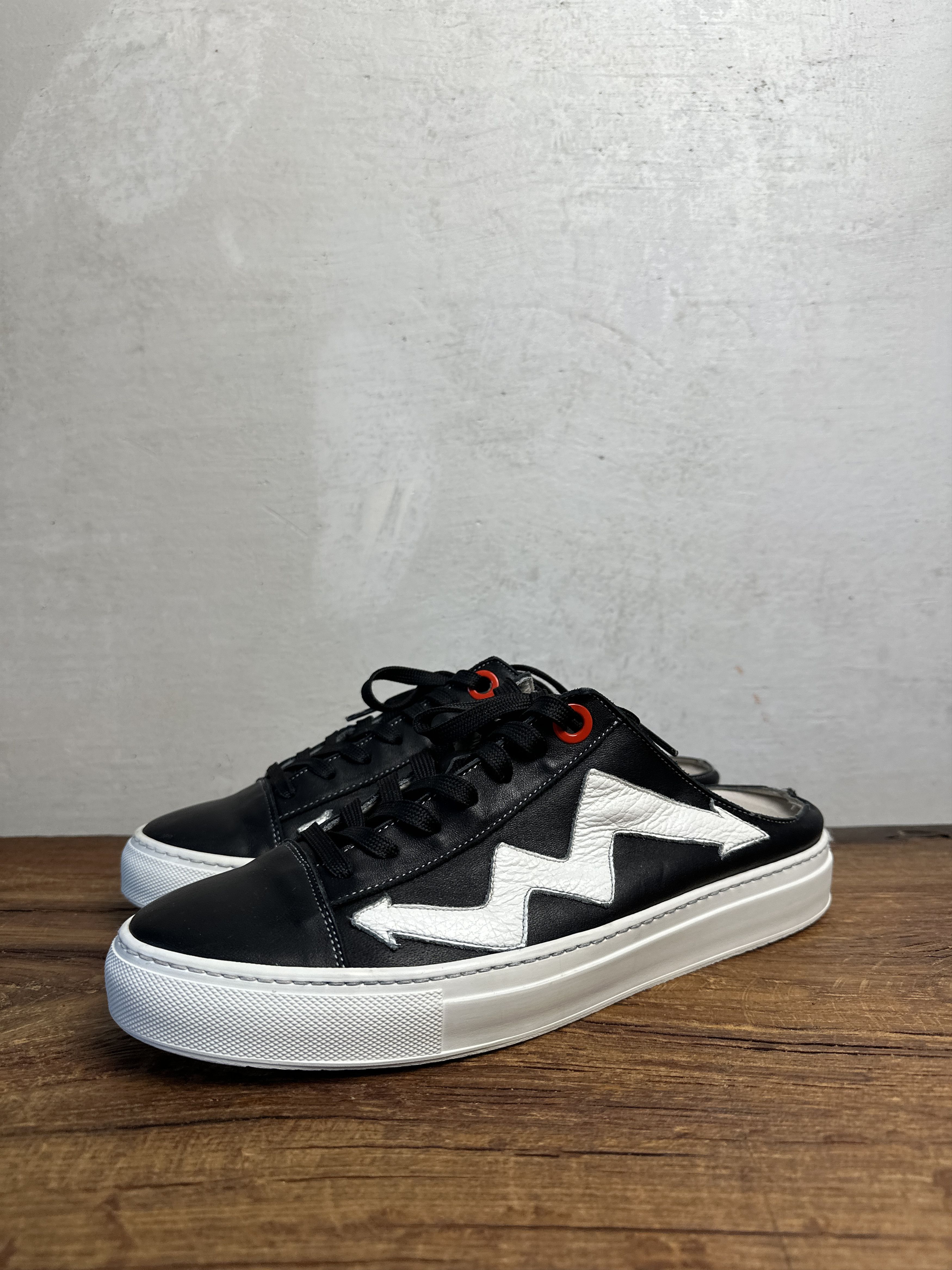 Other Mhoneiro MHNR Thunderbolt Backless Sneakers Size US 10 / EU 43 - 1 Thumbnail