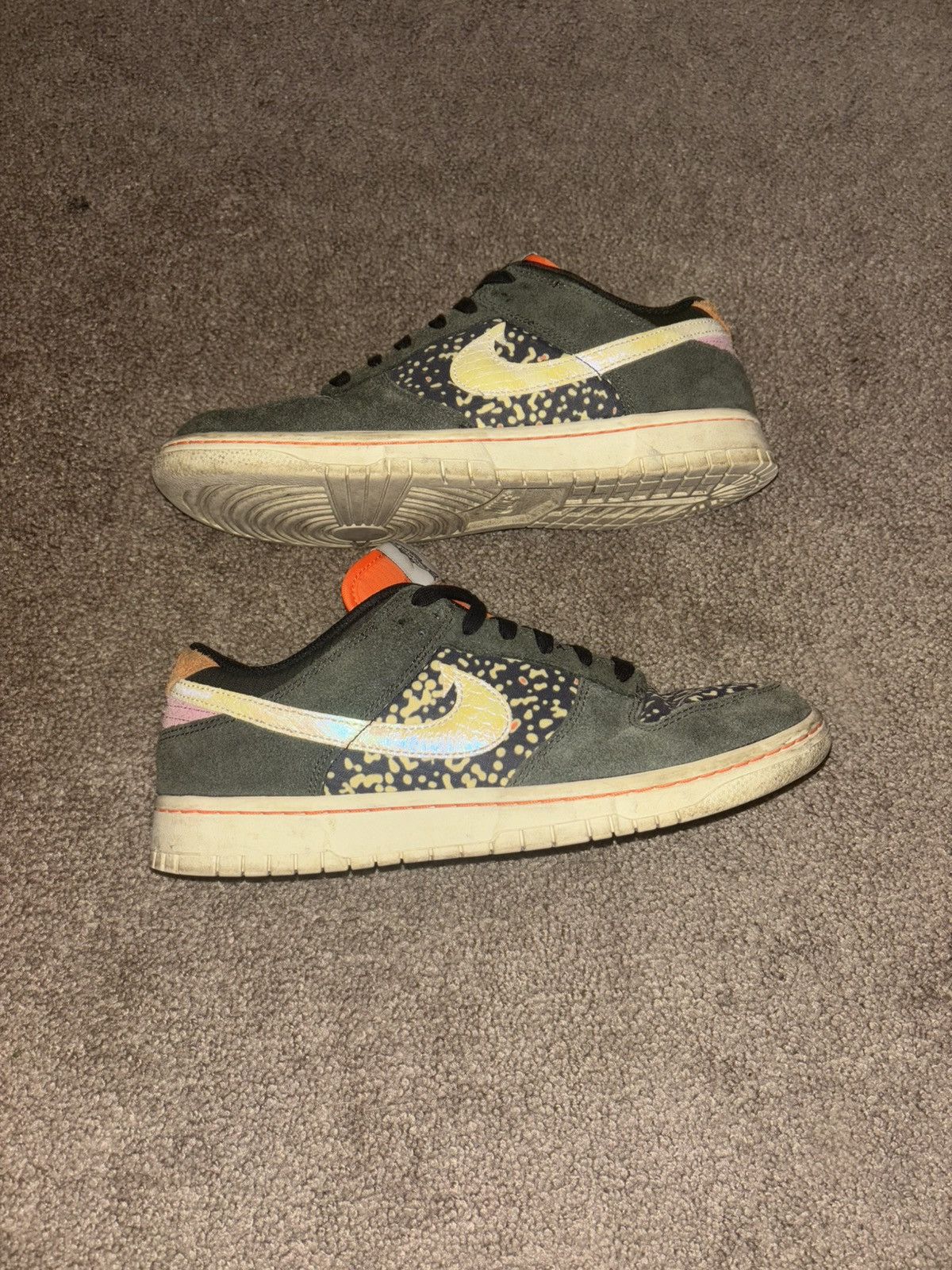 Nike Nike dunk low SE ‘gone fishing- rainbow trout’ Size US 9 / EU 42 - 1 Thumbnail