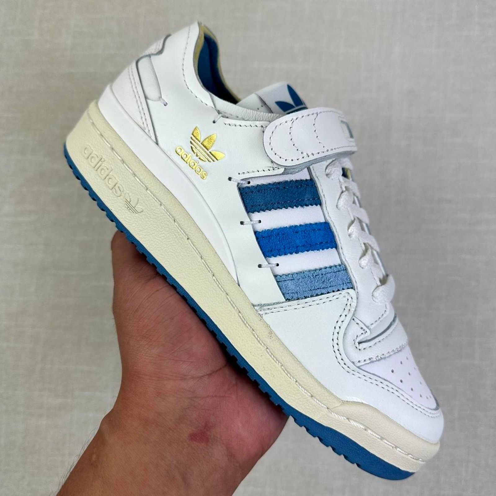 Adidas 💙 2022 adidas Forum 84 Low "White Pulse Blue" 5.5W Size US 5.5 / IT 35.5 - 1 Thumbnail