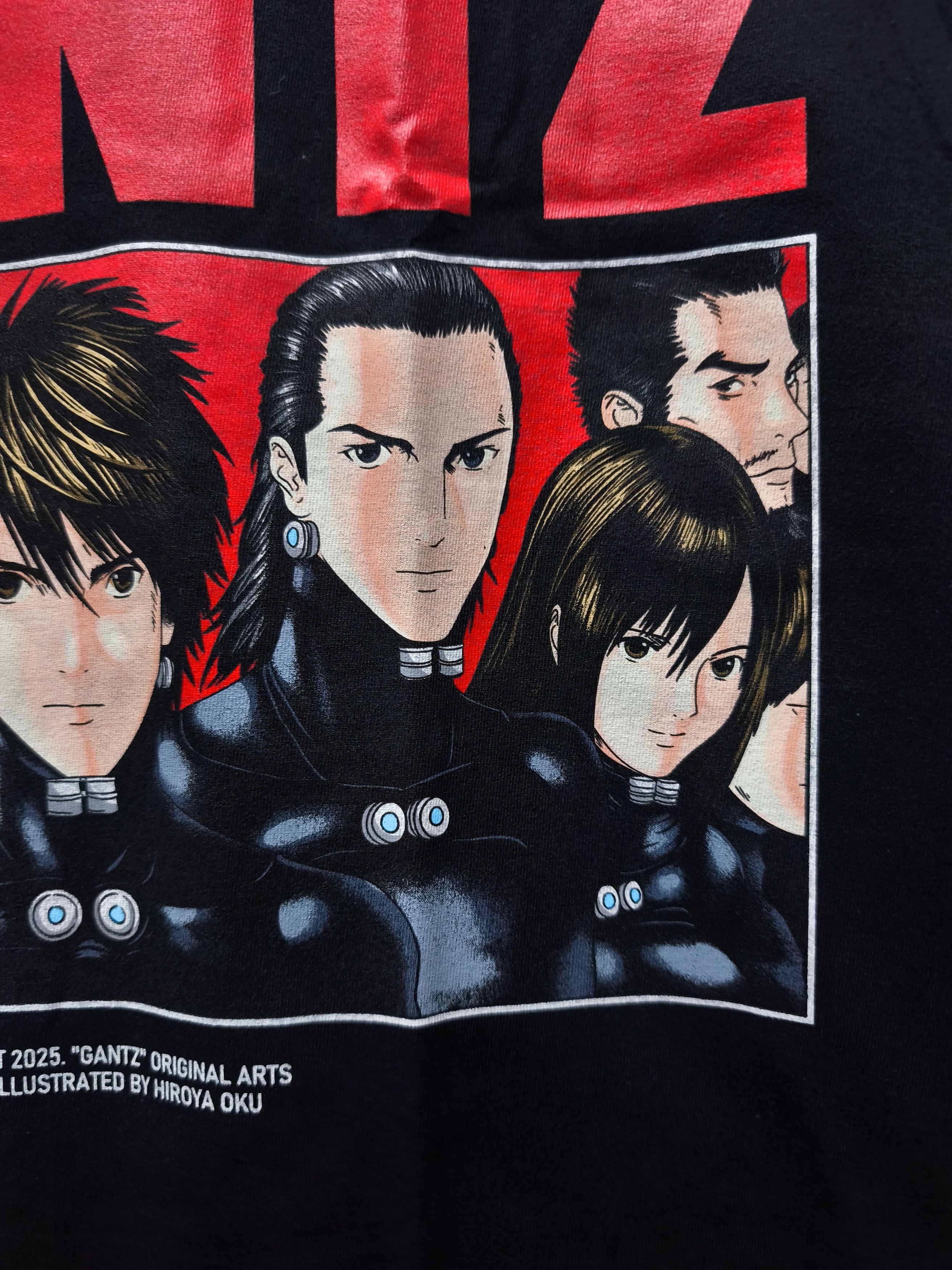 Anime Gantz Shūdan Kyōki Group Madness T-shirt Size US XL / EU 56 / 4 - 6 Thumbnail