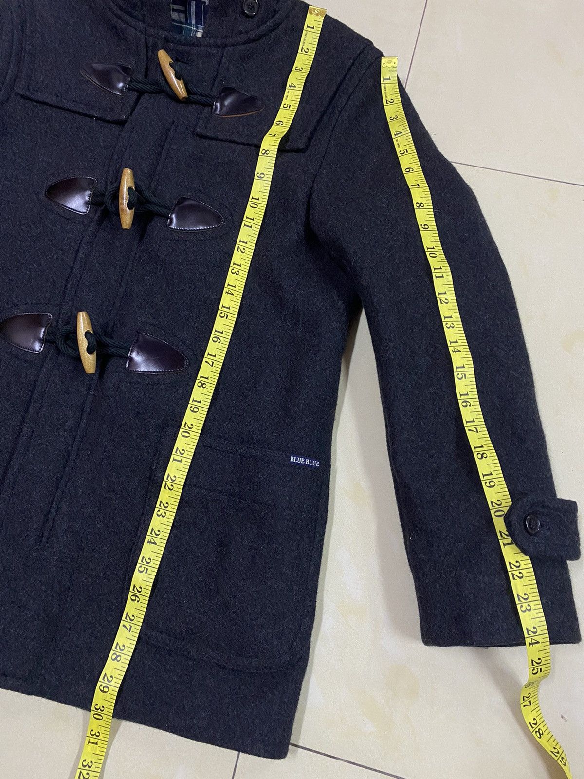 Blue Blue Japan Blue Blue Wool Jacket Distressed Size US L / EU 52-54 / 3 - 17 Thumbnail