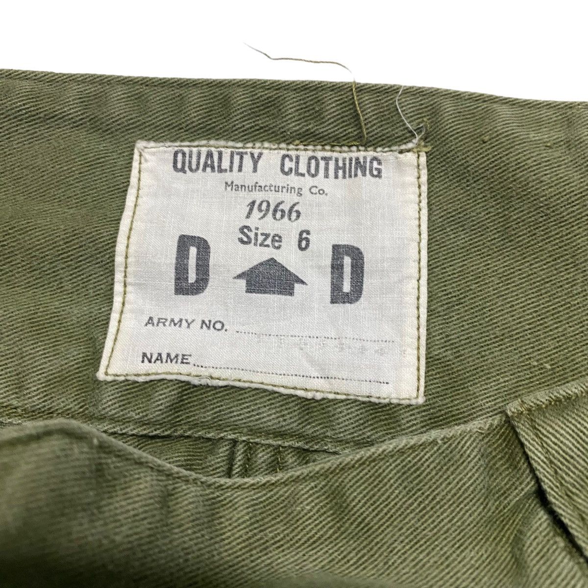 Vintage Vintage 1966 Army Gurkha Pants Size US 32 / EU 48 - 17 Thumbnail