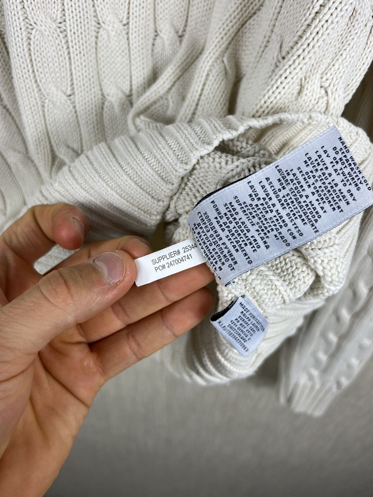 Ralph Lauren Sport Vintage Ralph Lauren Sport cable knit old money sweater Size M / US 6-8 / IT 42-44 - 16 Thumbnail
