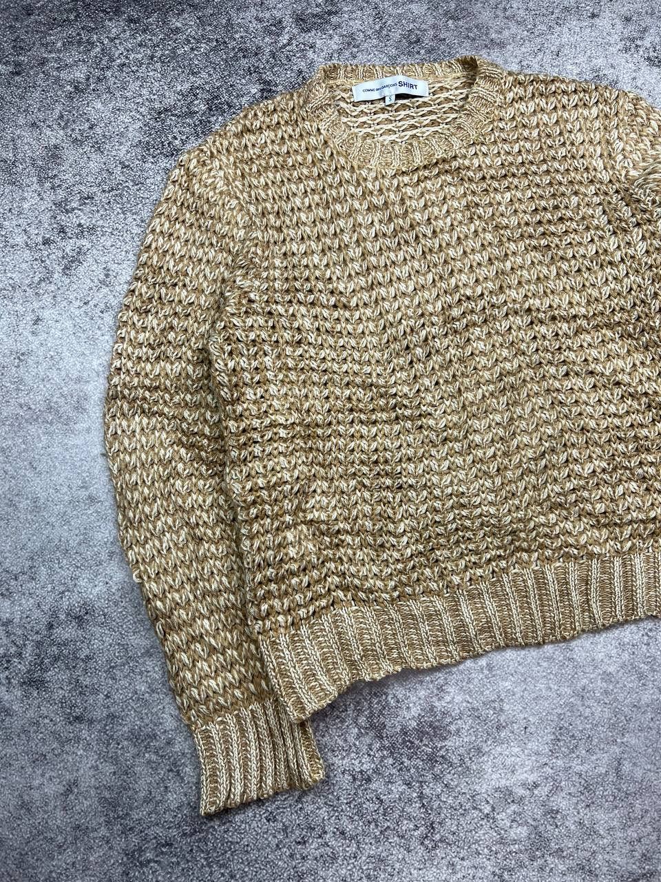 Comme des Garcons SHIRT Comme des Garcons Cable Knit Sweaters Size US S / EU 44-46 / 1 - 2 Thumbnail