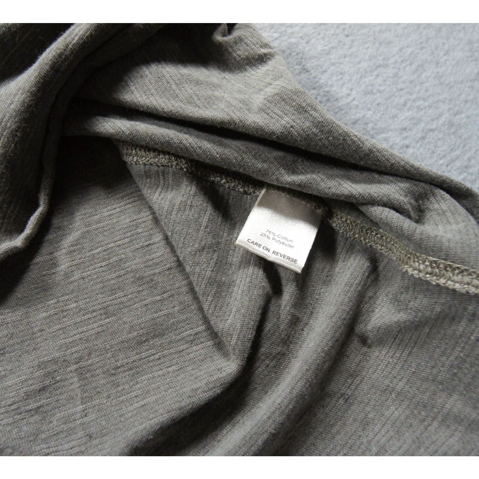 Billy Reid Billy Reid Shirt Mens XL Gray Long Sleeve Lightweight Crewneck Casual Adult Shirt Size US XL / EU 56 / 4 - 7 Thumbnail