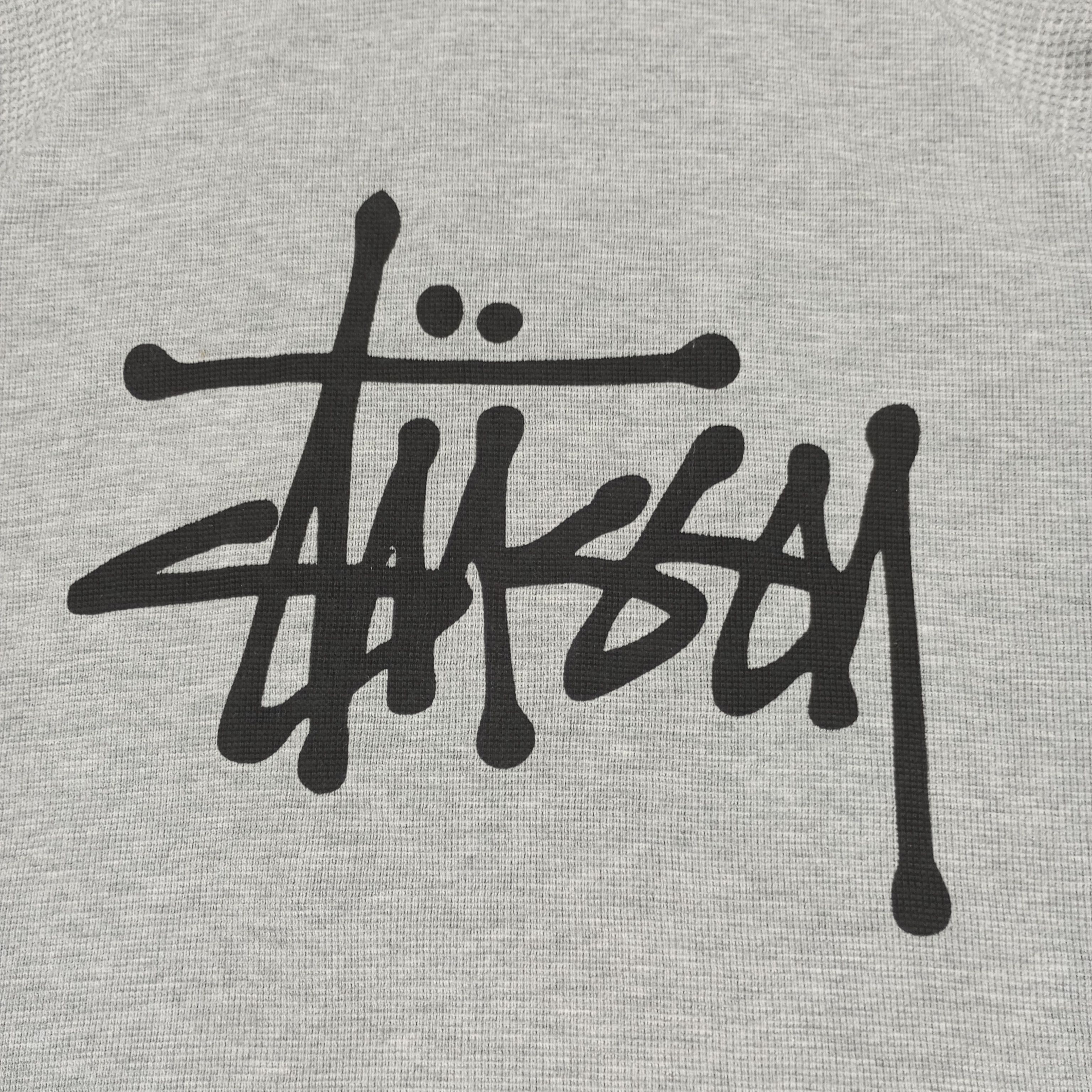 Stussy × Vintage Stussy Streetwear Skateboard Style Custom Art Zipper Hoodies Size US M / EU 48-50 / 2 - 2 Thumbnail
