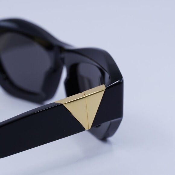 Bottega Veneta 🕶️ New Bottega Veneta BV1221S 001 Sunglasses - Black Frame Size ONE SIZE - 9 Thumbnail