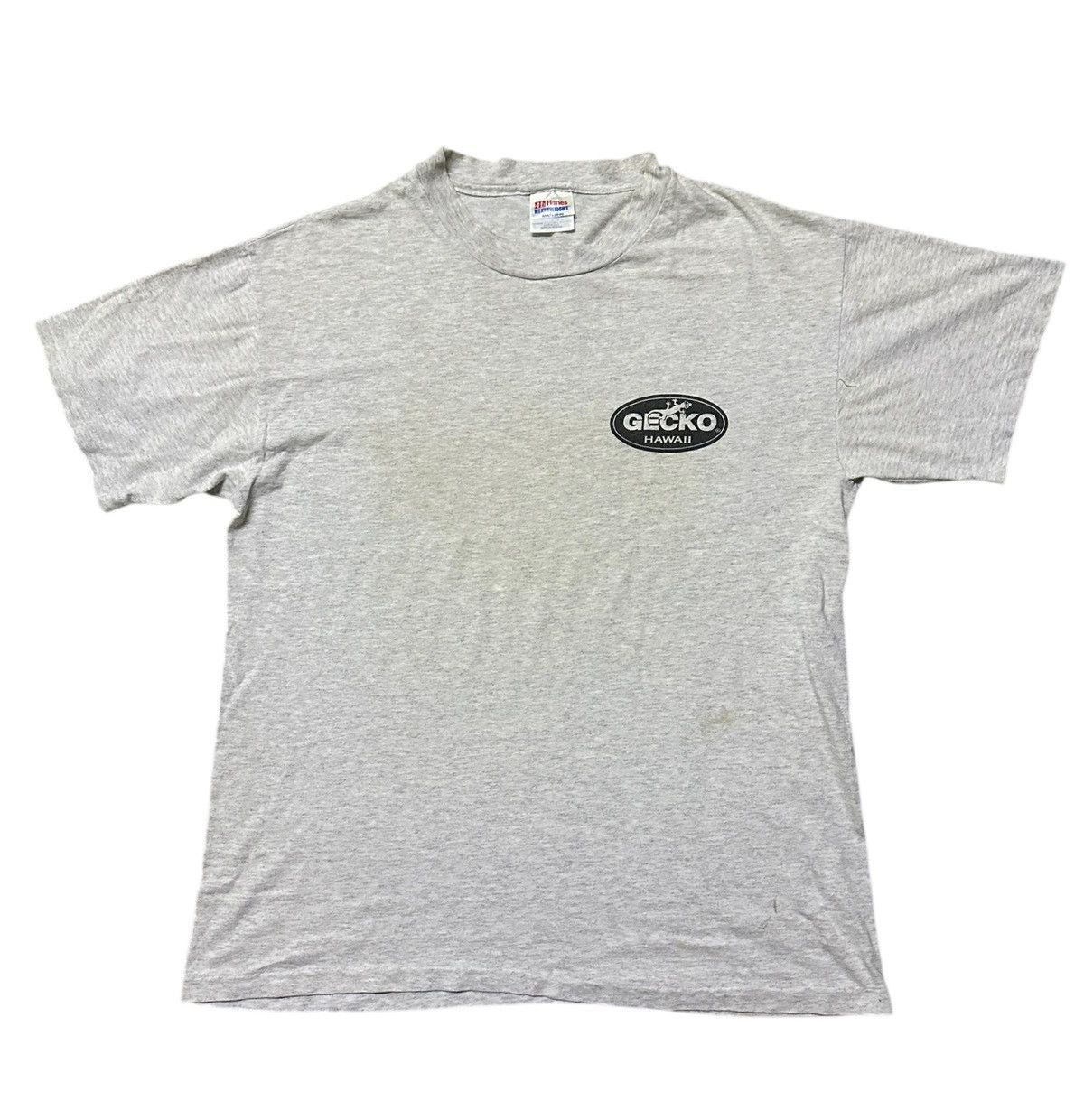 Vintage Vintage 90s Gecko hawaii backhit tshirt size L Size US L / EU 52-54 / 3 - 2 Thumbnail