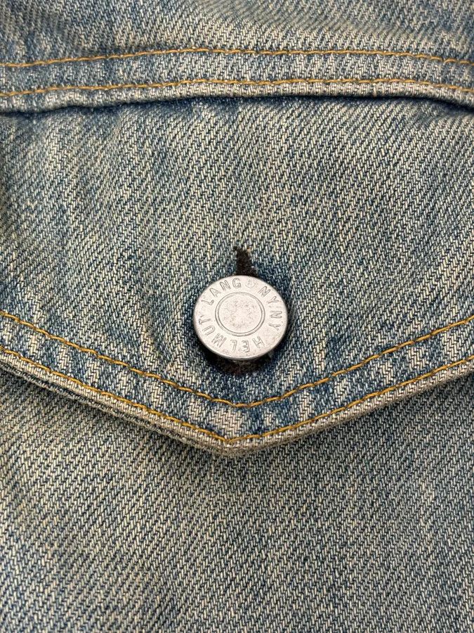Helmut Lang AW1999 Helmut Lang Blue Faded Denim Jacket Size US L / EU 52-54 / 3 - 8 Thumbnail