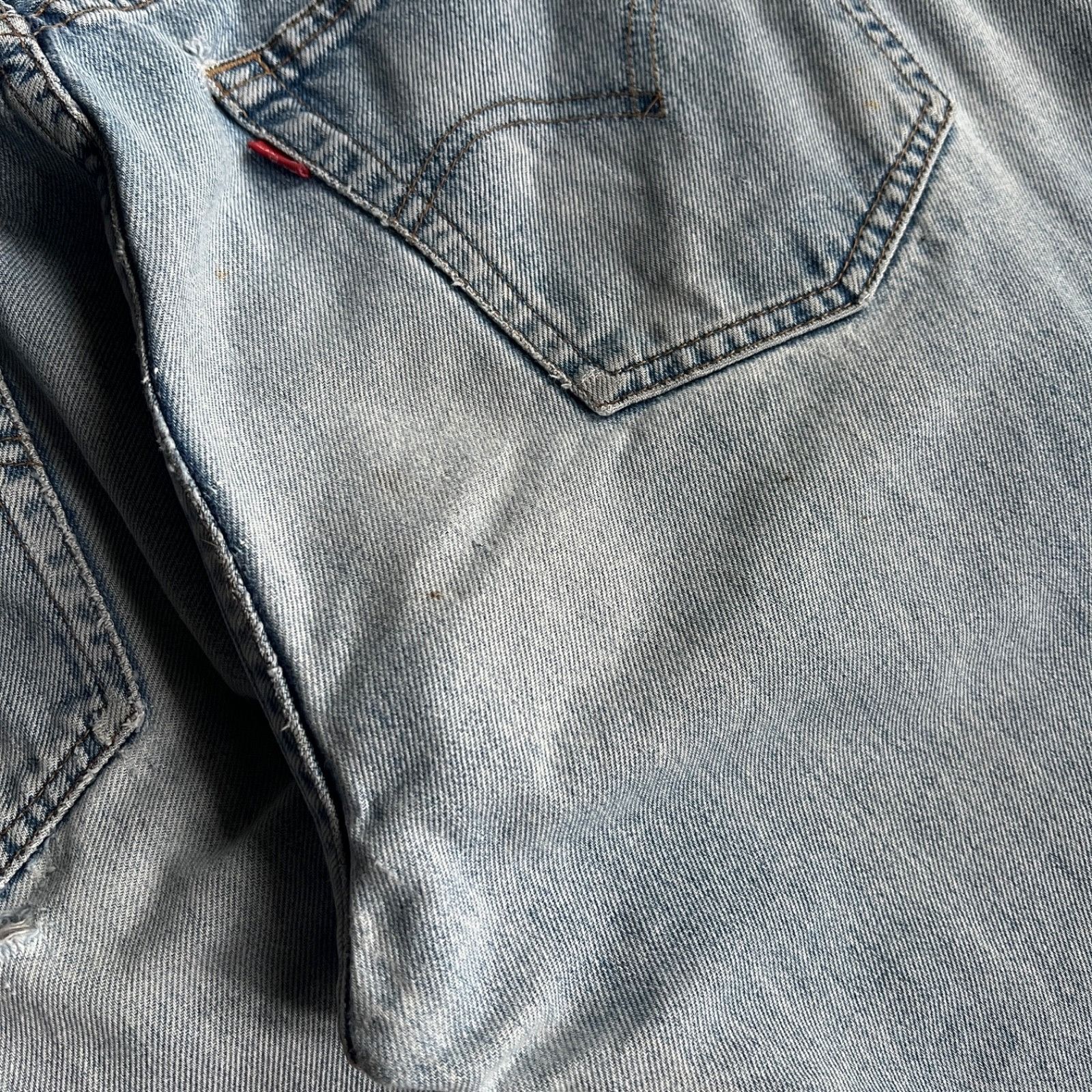 Levi's Levi’s 517 Vintage Jeans USA Made Distressed Denim 9814AC Size US 33 - 12 Thumbnail