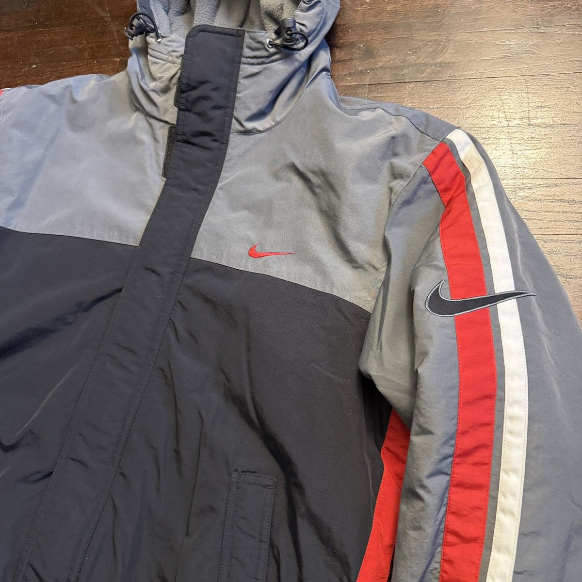 Nike Y2k nike fleece lined jacket Size US M / EU 48-50 / 2 - 2 Thumbnail