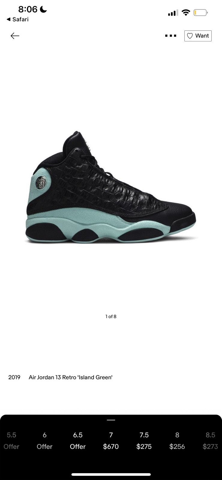 Jordan Brand Jordan island block 13s Size US 7 / EU 40 - 8 Thumbnail
