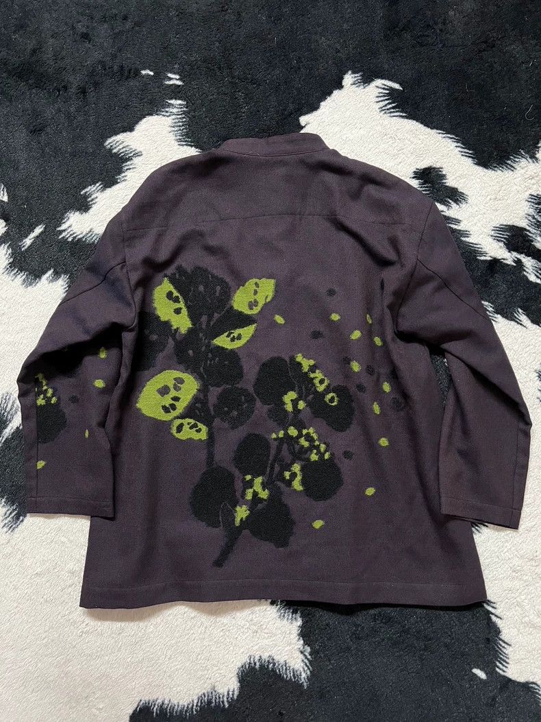 Issey Miyake Issey Miyake size:M Wool flocking light Chinese-style coat Size M / US 6-8 / IT 42-44 - 5 Thumbnail