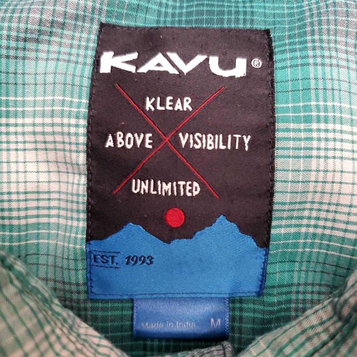 KAVU VINTAGE Big Sky brewing Company Shirt Mens M Green Missoula MT Short Sleeve Kavu Outdoor Size US L / EU 52-54 / 3 - 5 Thumbnail