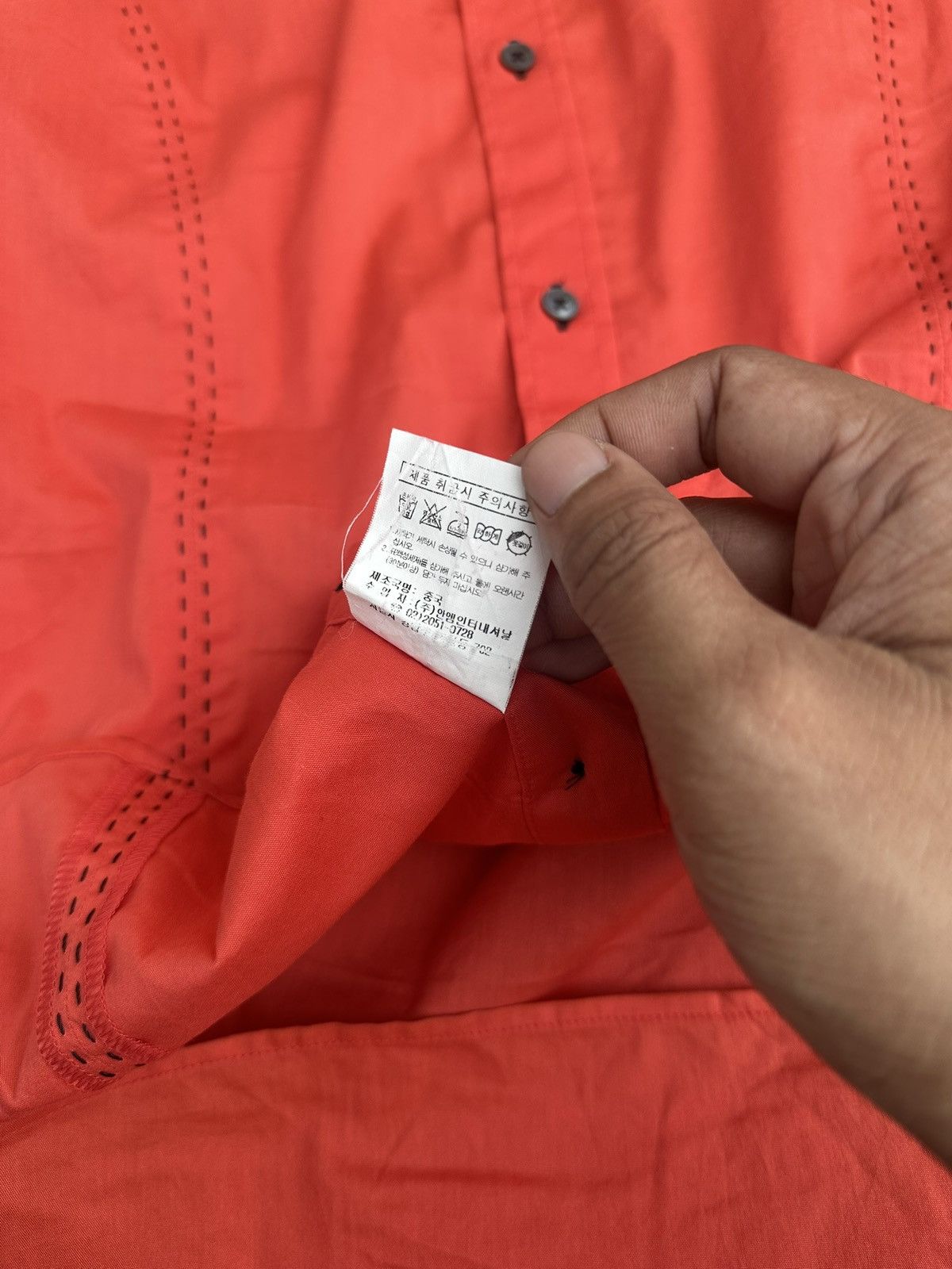 Japanese Brand Japanese Slimfit Button Up Shirt Raf Simons Style Size US M / EU 48-50 / 2 - 12 Thumbnail