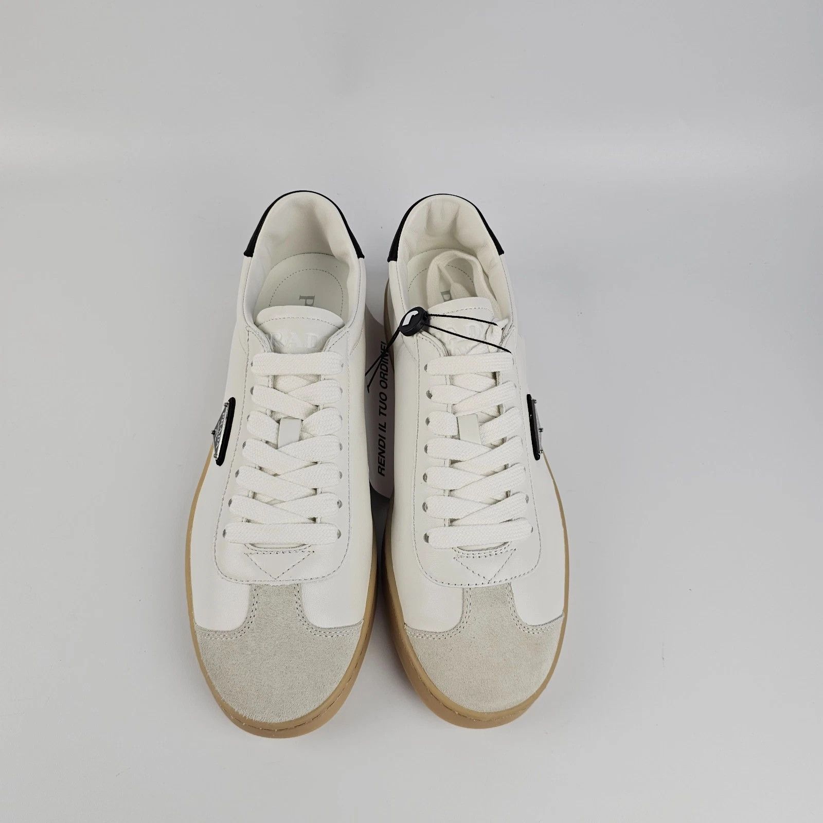 Prada PRADA Lane White Sneakers New & Authentic Size US 10 / EU 43 - 9 Thumbnail