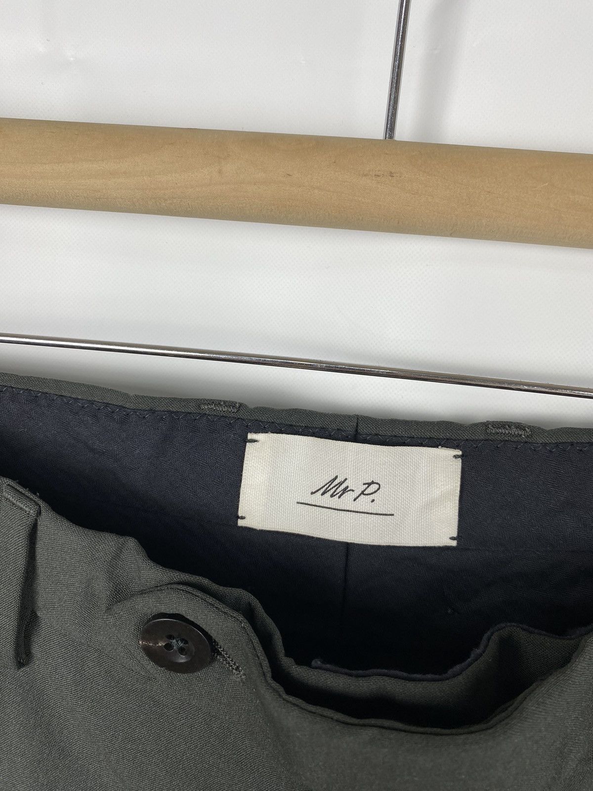 Mr P. Mr. Porter Lana Wool-Elstan Trousers Men size 32 Size US 32 / EU 48 - 3 Thumbnail