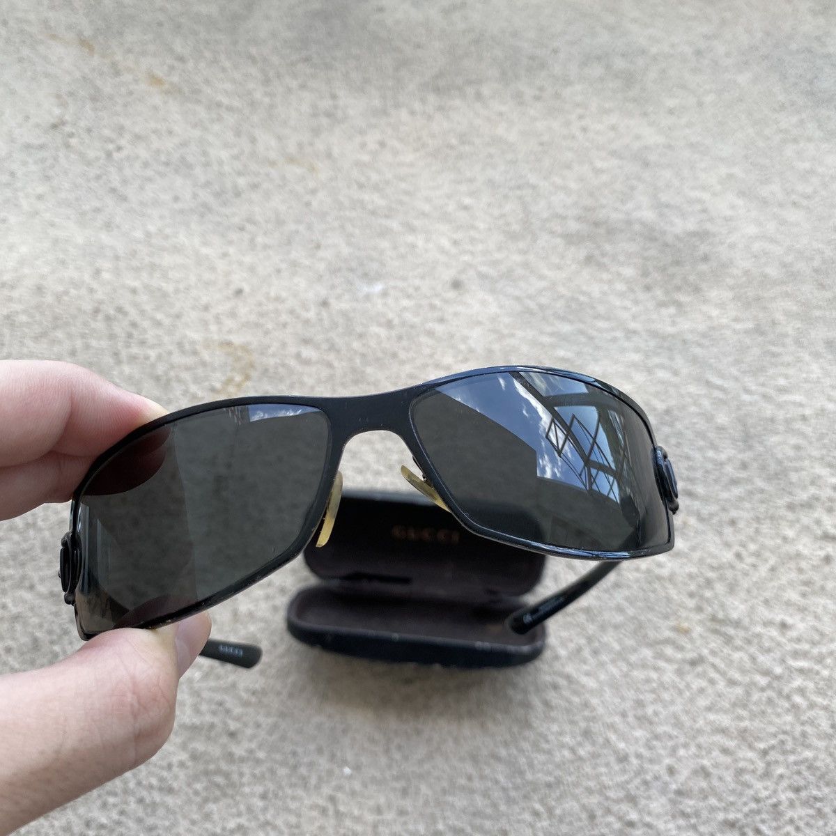 Gucci vintage Gucci GG 2739/S Sunglasses BKSP9 RARE logo Size ONE SIZE - 2 Thumbnail