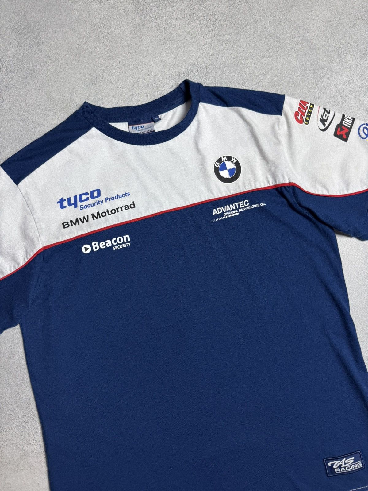BMW BMW Tyco Motorrad Racing Team Cotton T-Shirt Big Logo Size US M / EU 48-50 / 2 - 3 Thumbnail