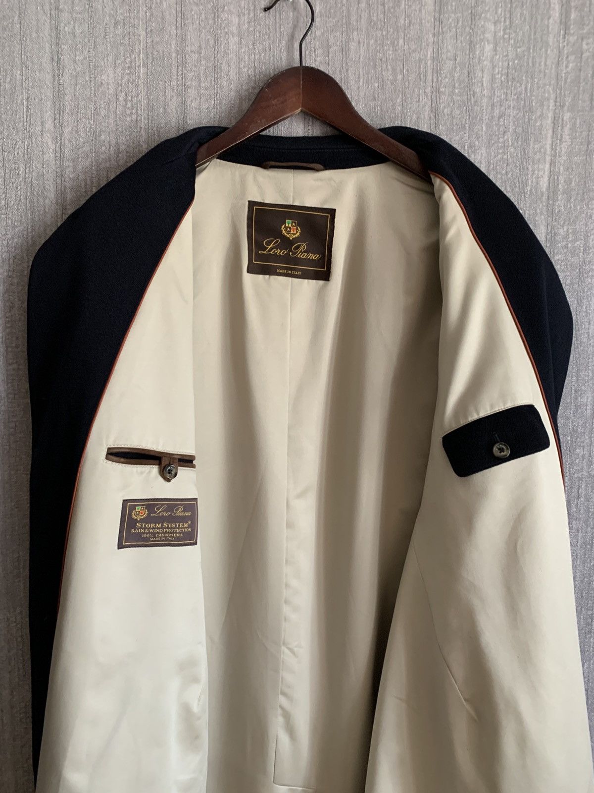 Loro Piana Loro Piana Heavy Coat Cashmere Storm System Size:54 IT Size US L / EU 52-54 / 3 - 11 Thumbnail