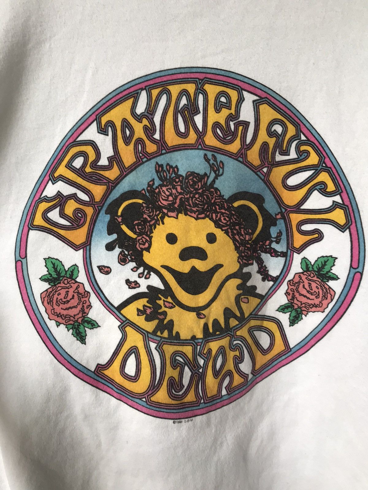 Band Tees × Grateful Dead × Vintage Vintage 90s Grateful Daed Sweatshirt Size US XL / EU 56 / 4 - 2 Thumbnail