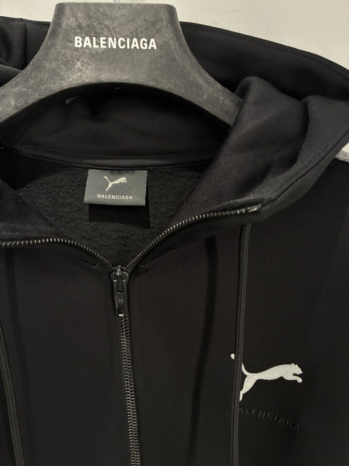 Balenciaga × Puma Balenciaga Puma Cotton Track Sweatshirt Size US S / EU 44-46 / 1 - 3 Thumbnail