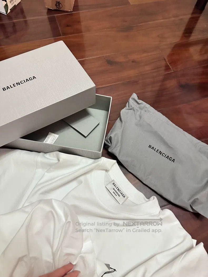 Balenciaga Balenciaga Coca-Cola striped white T-shirt Size US XS / EU 42 / 0 - 8 Thumbnail