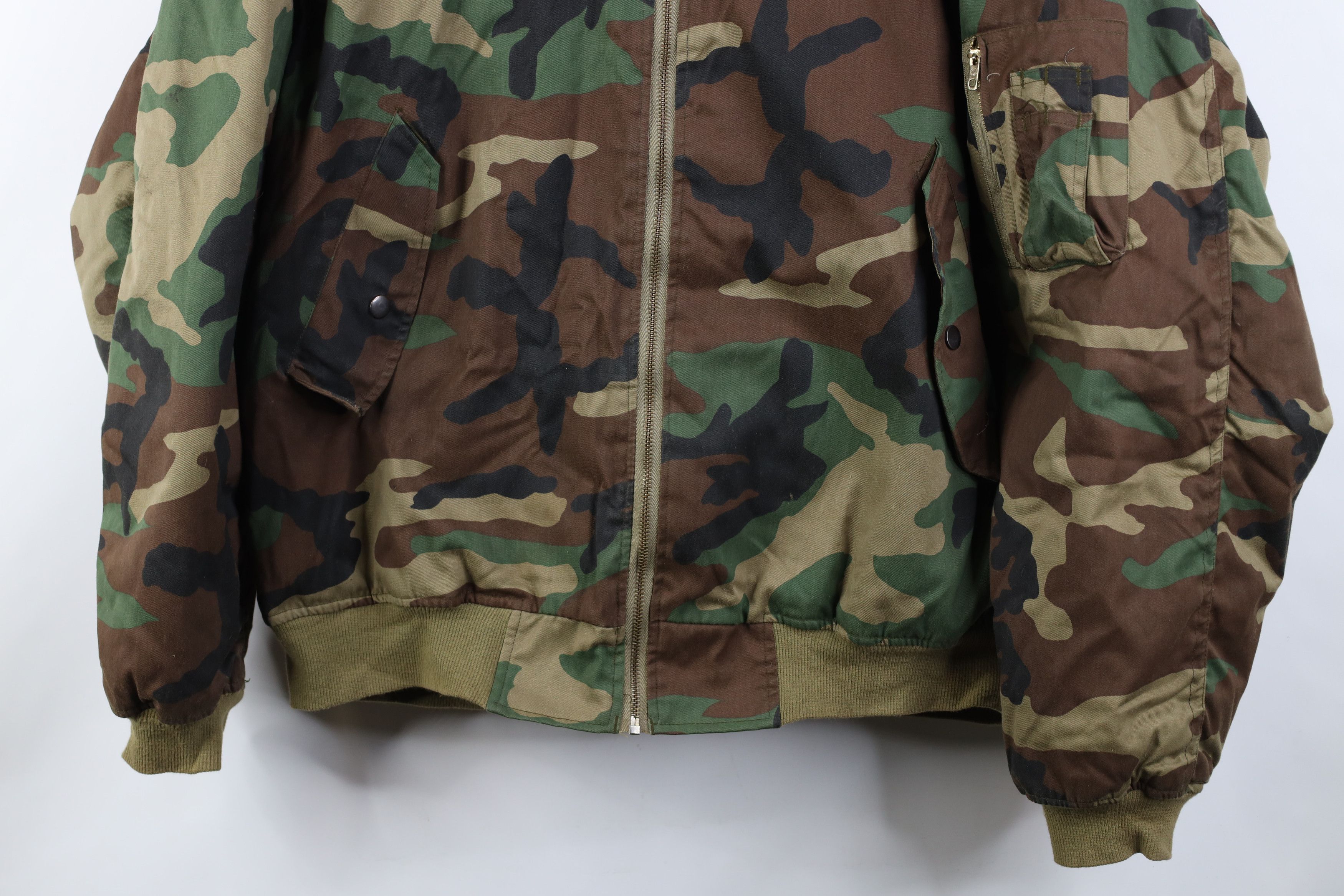 Vintage Vintage 90s Streetwear Reversible Camouflage Bomber Jacket Size US XXL / EU 58 / 5 - 3 Thumbnail