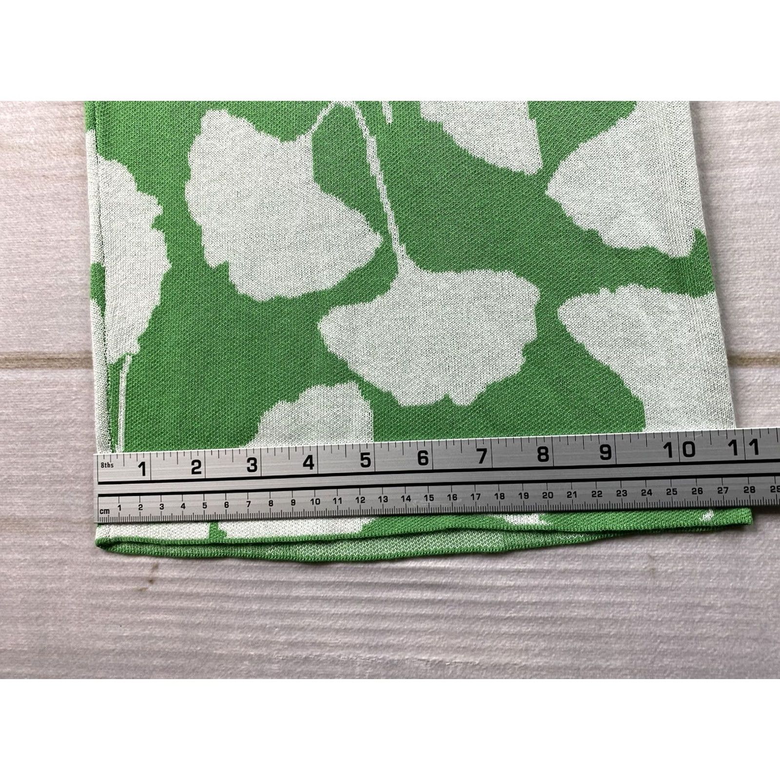 Diane von Furstenberg Diane von Furstenberg Pants Womens 2XL Green Floral Knit Straight Front Vivacious DVF Pants Womens 2XL Green Floral Knit Straight Front Brand New Size XXL / US 16-18 / IT 52-54 - 6 Thumbnail