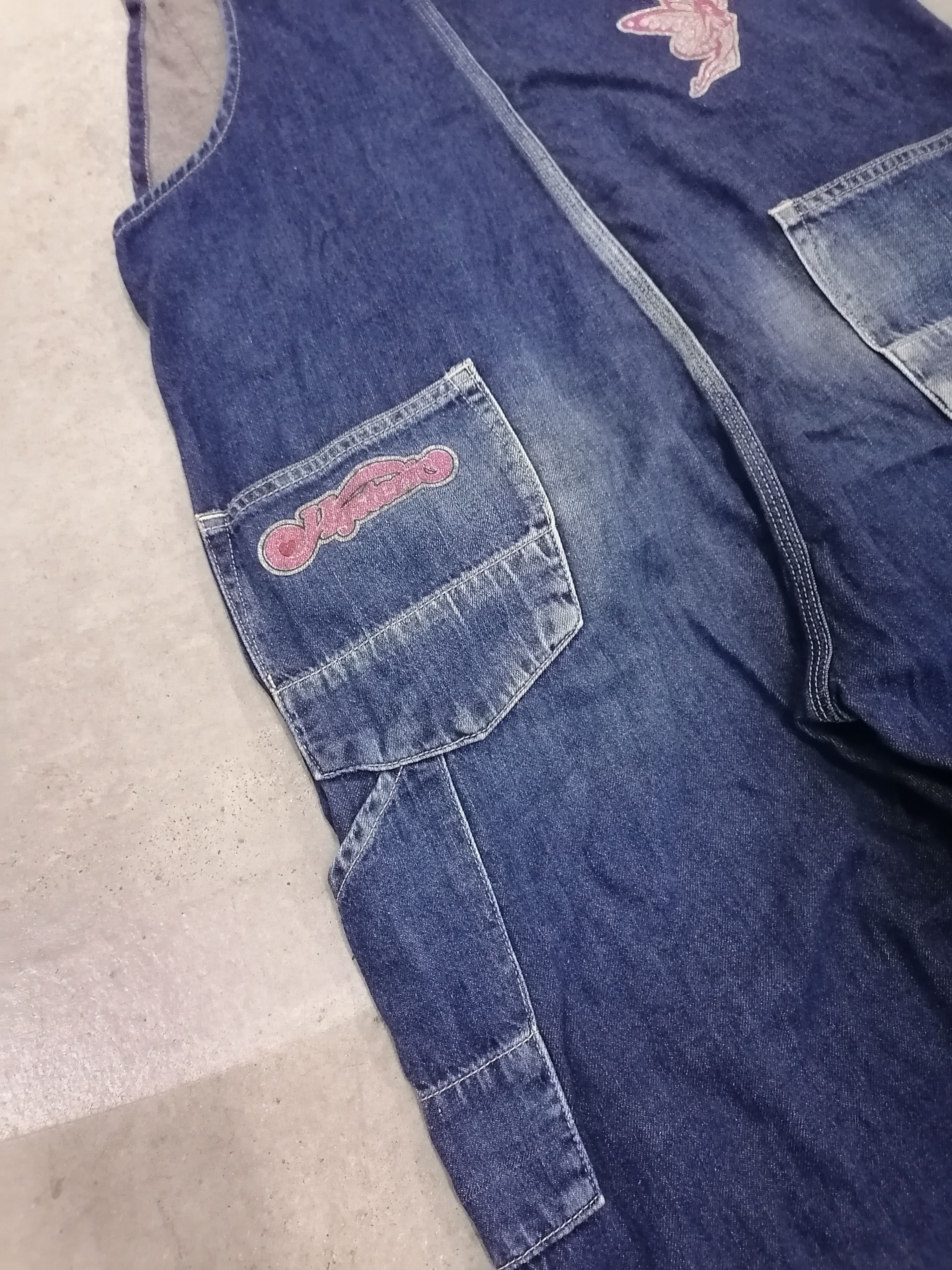 Hysteric Glamour × Japanese Brand Hysteric Glamour Distressed Denim Overall Size 33" - 9 Thumbnail