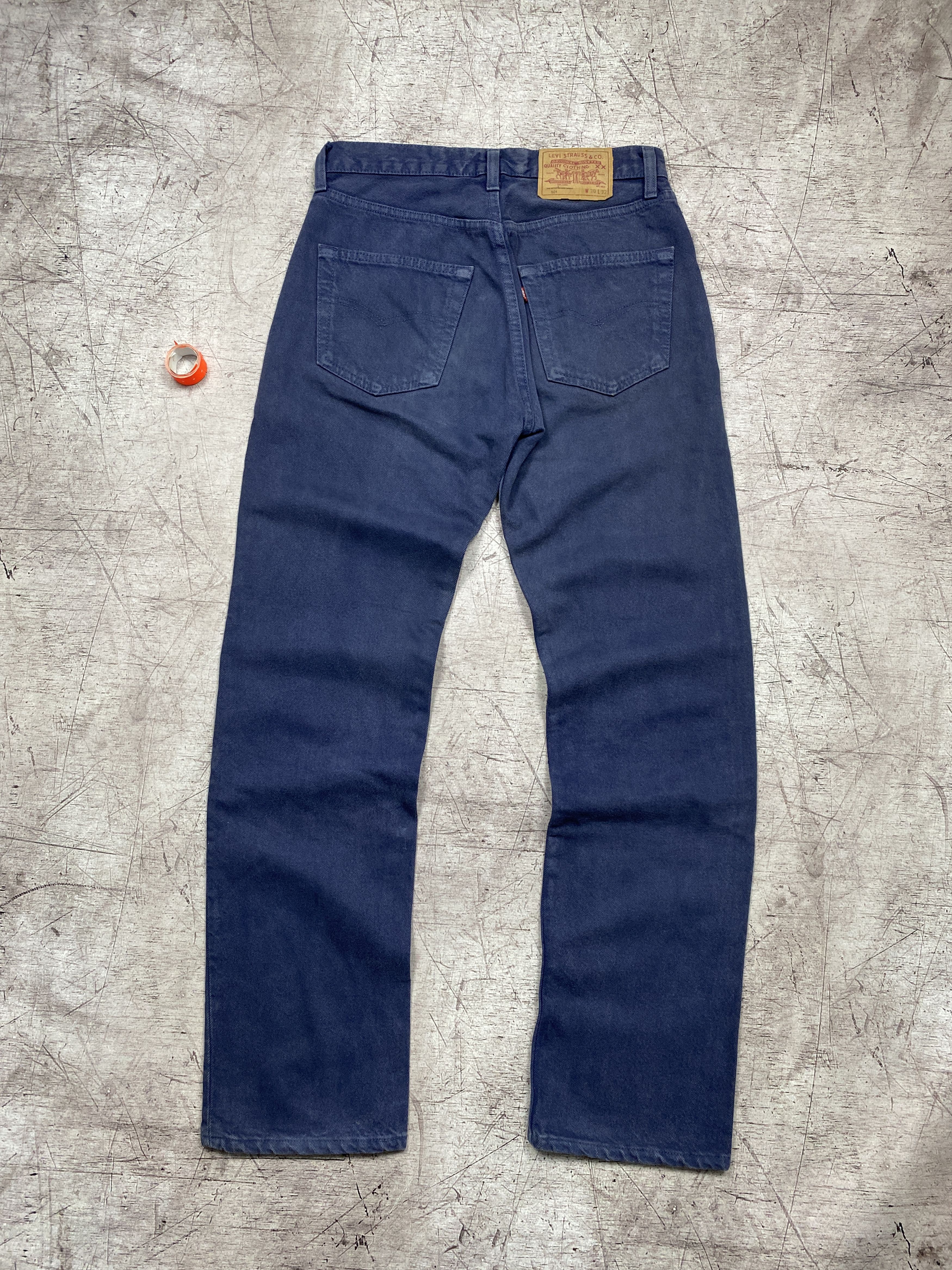 Levi's Vintage Clothing × Vintage Levi's 501 90s Vintage Jeans Made in USA Denim Pants Size US 30 / EU 46 - 1 Thumbnail