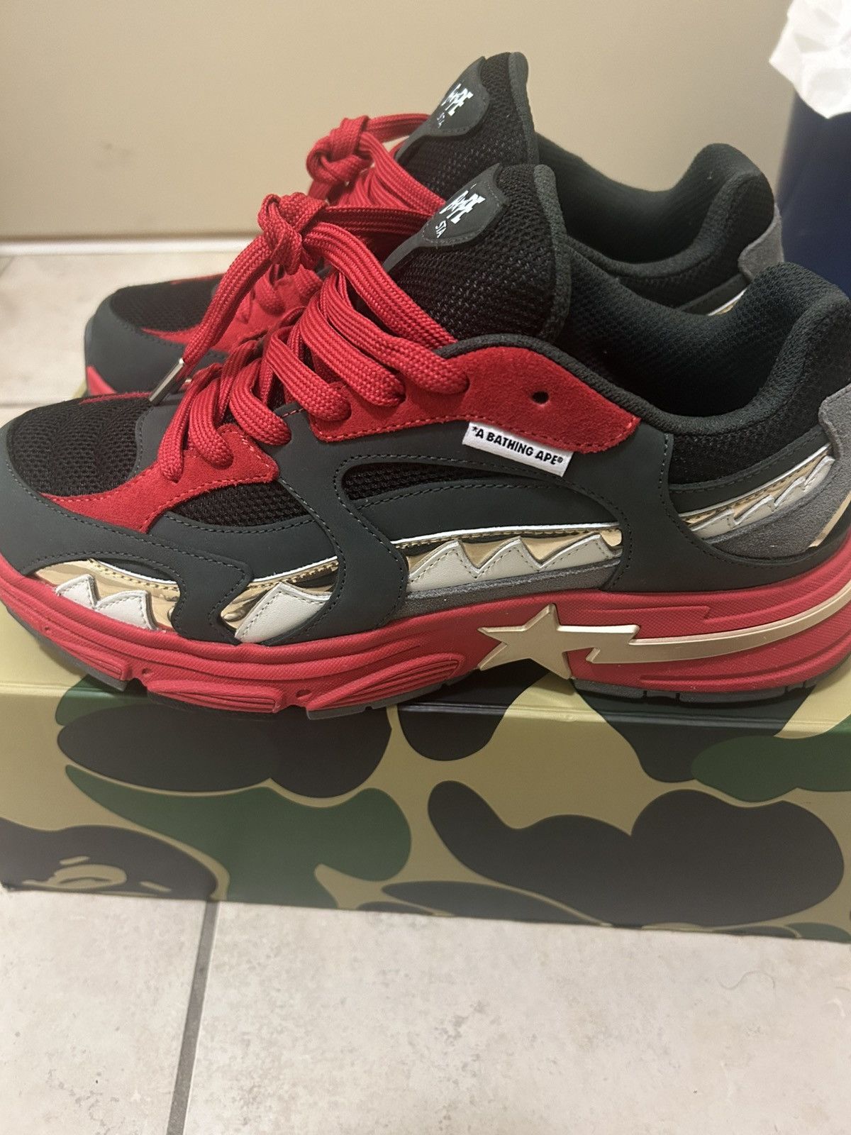 Bape BAPE Shark Sta M1 ‘Country Pack - China Size US 9 / EU 42 - 4 Thumbnail