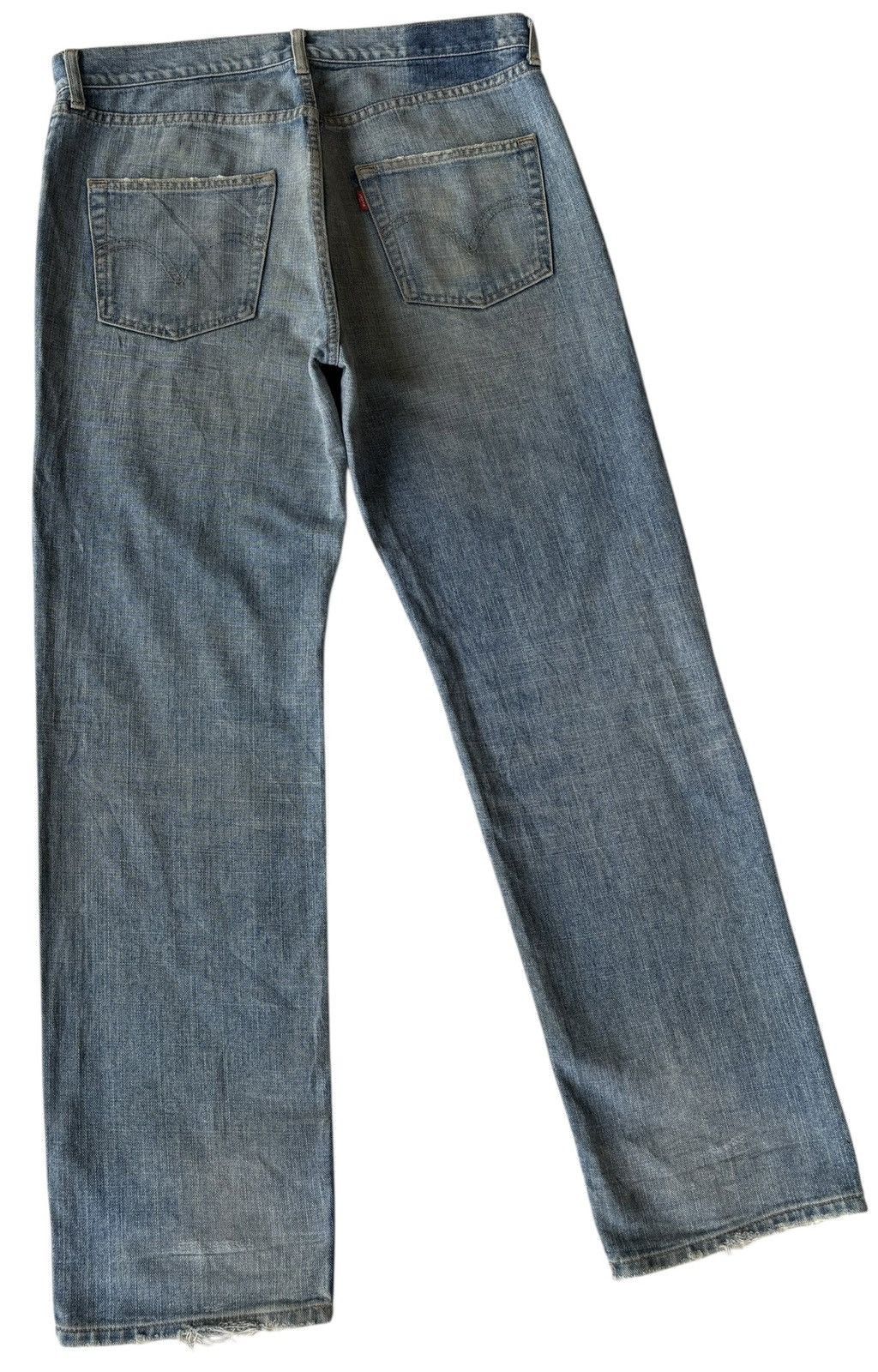 Levi's Vintage Levis Baggy Mud Wash Jeans Size US 37 - 4 Thumbnail