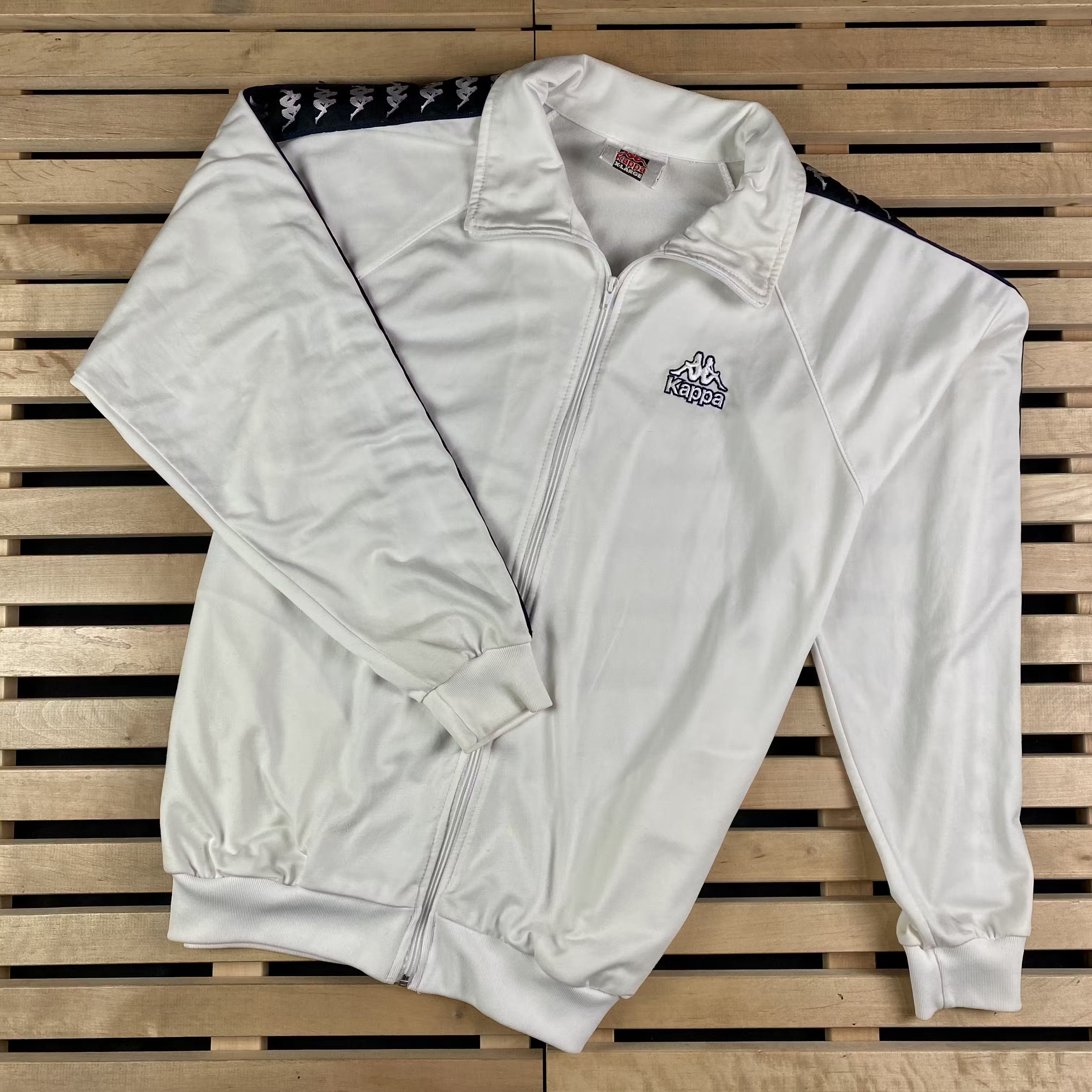 Kappa × Vintage Mens Bomber Jacket Adidas Originals Vintage Size XL Size US XL / EU 56 / 4 - 1 Thumbnail