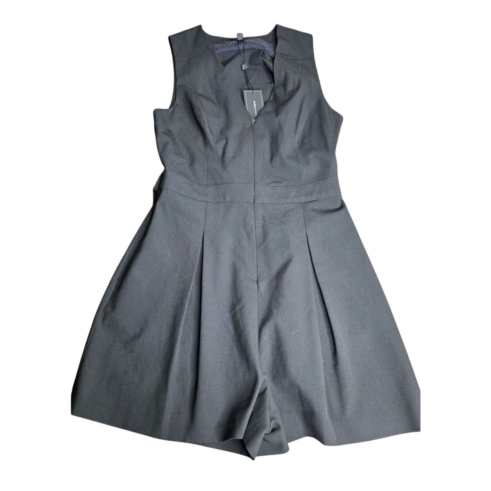 Bcbgmaxazria BCBGMAXAZRIA - Sleeveless Romper Black - XXS Size 24" / US 00 / IT 34 - 3 Thumbnail