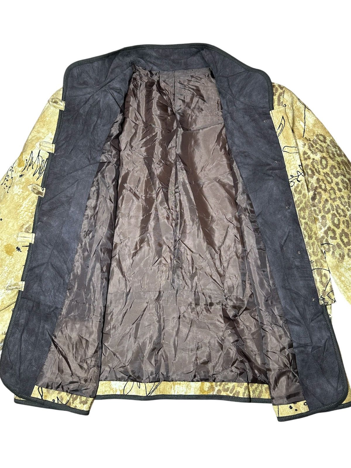 Japanese Brand 🔥sale🔥Vintage D'azur Leopard Design Size L / US 10 / IT 46 - 6 Thumbnail