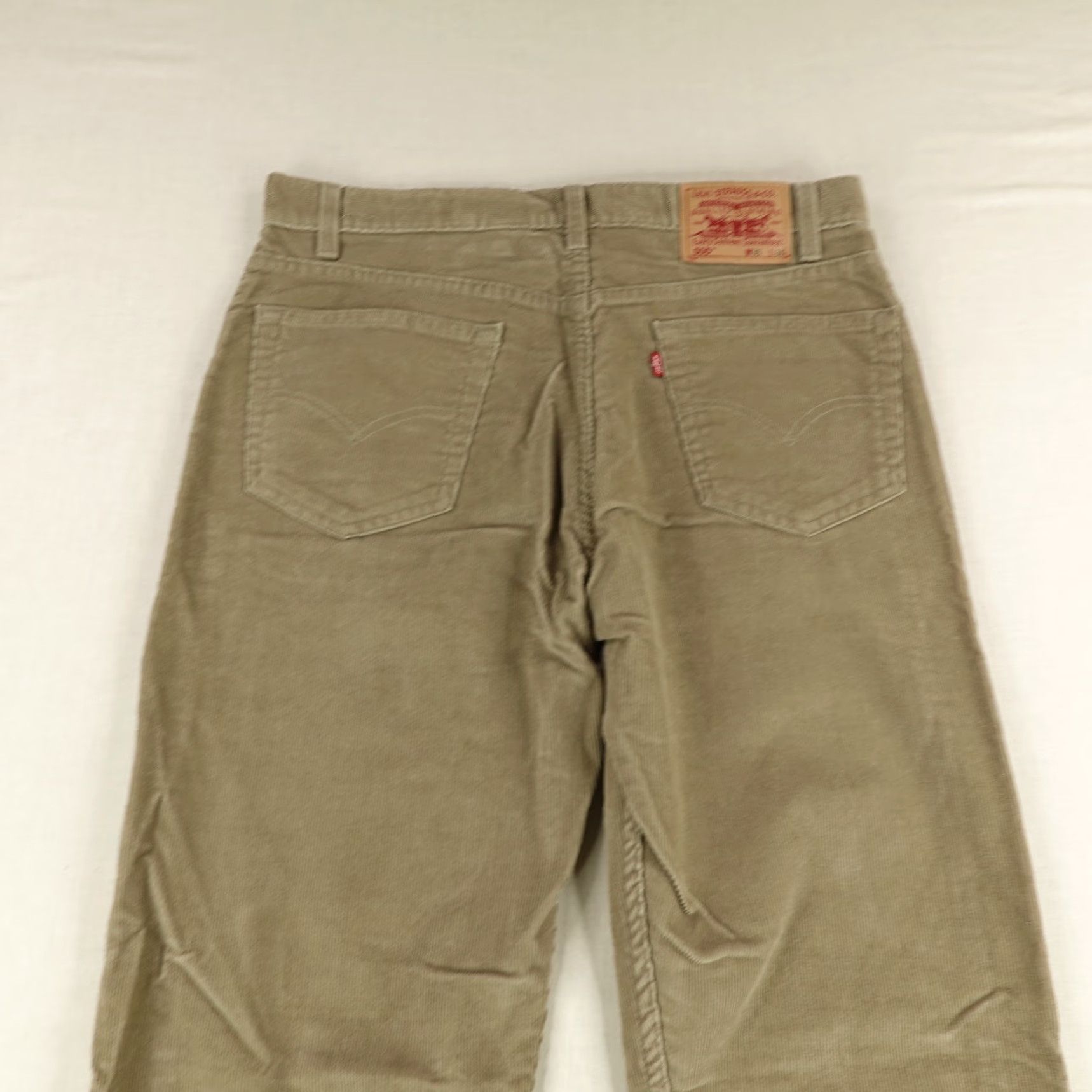 Levi's Vintage Levis Pants Mens 36x34 Brown 505 Corduroy Regular Straight Y2K Levi's 500 Series Mens Pants Brown Corduroy 36 34 Regular Vintage Size US 36 / EU 52 - 5 Thumbnail