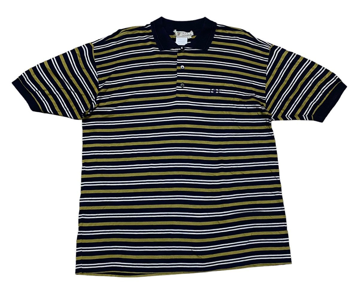Gucci Rare Design Vintage Brand Gucci Stripe Shirt 1990s Size US L / EU 52-54 / 3 - 1 Thumbnail